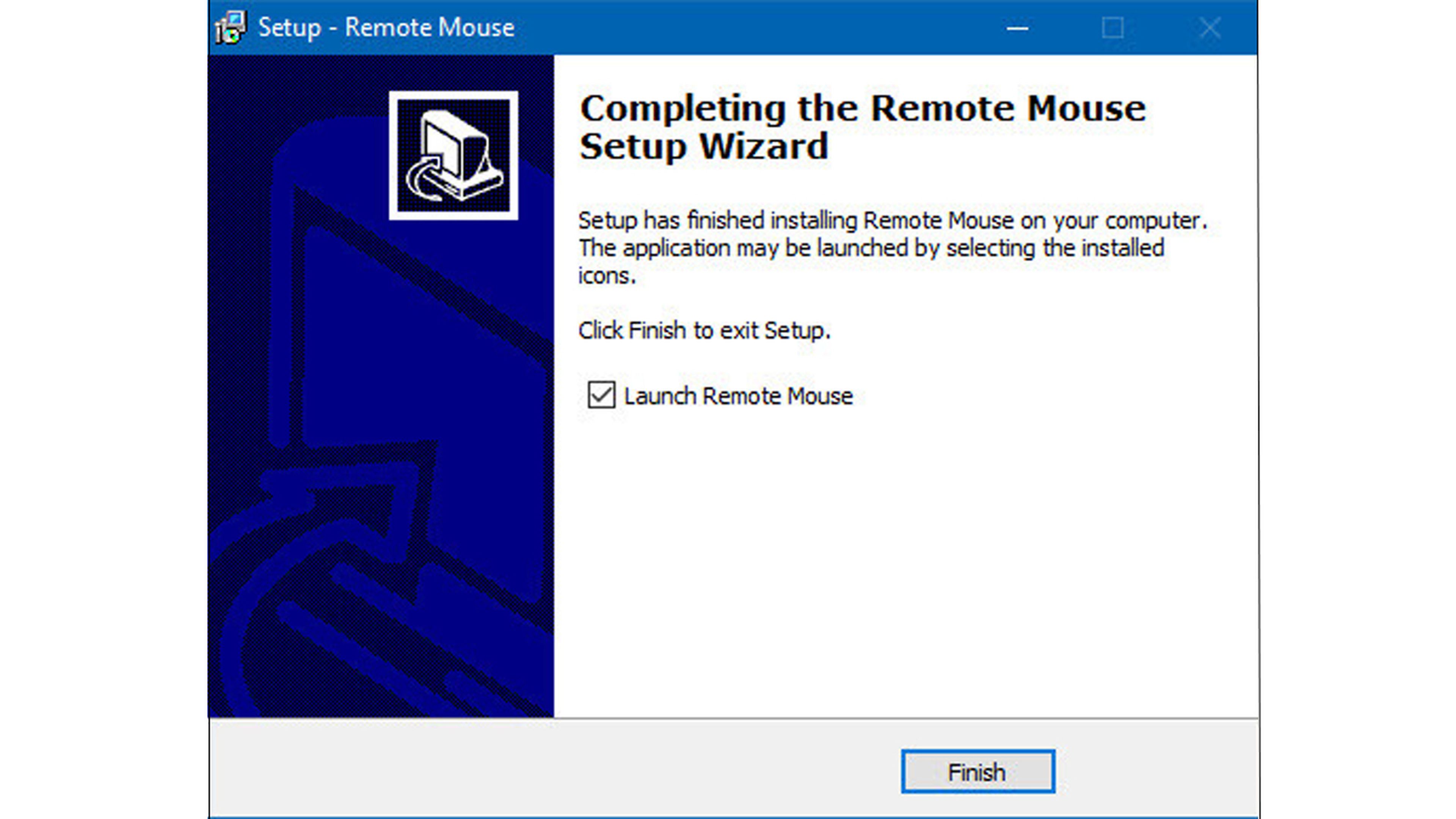 Instalando Remote Mouse en el PC