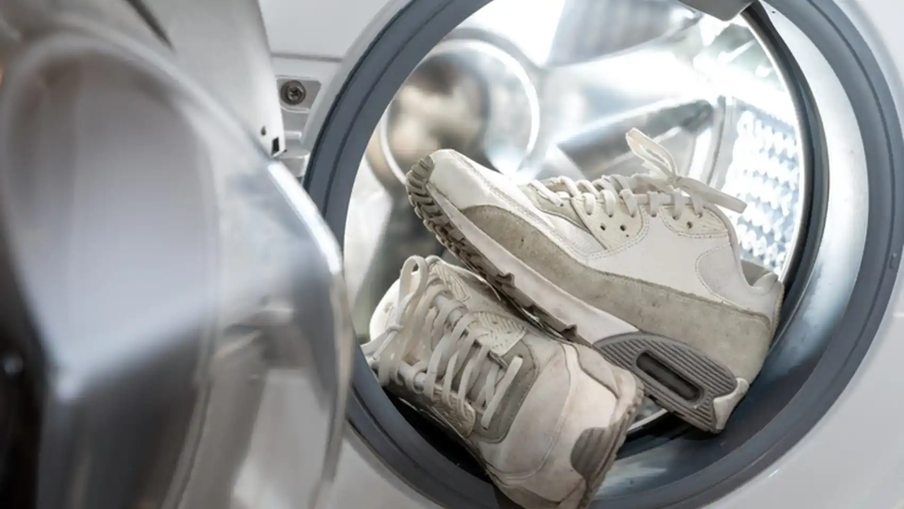 lavadora zapatillas