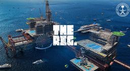 The Rig, la plataforma petrolífera convertida en un parque de atracciones extremo, en Arabia Saudí