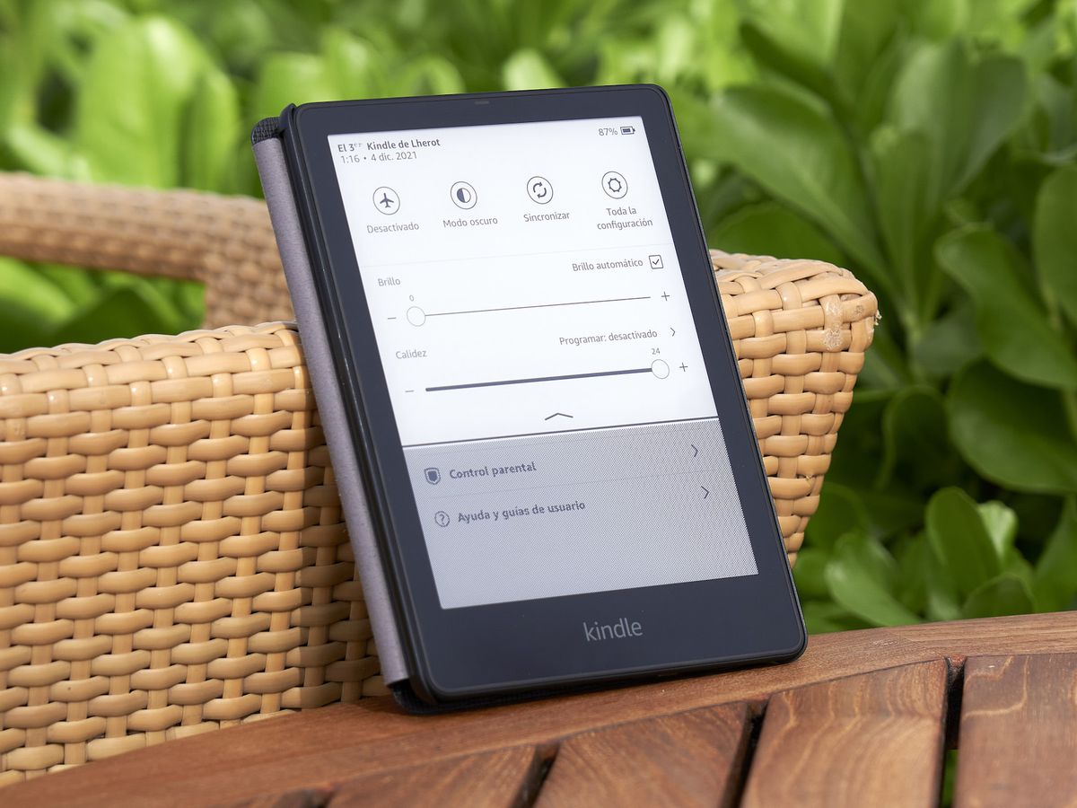 E-Reader Kindle Paperwhite 10 Gen 8GB azul con pantalla de 6 300ppp