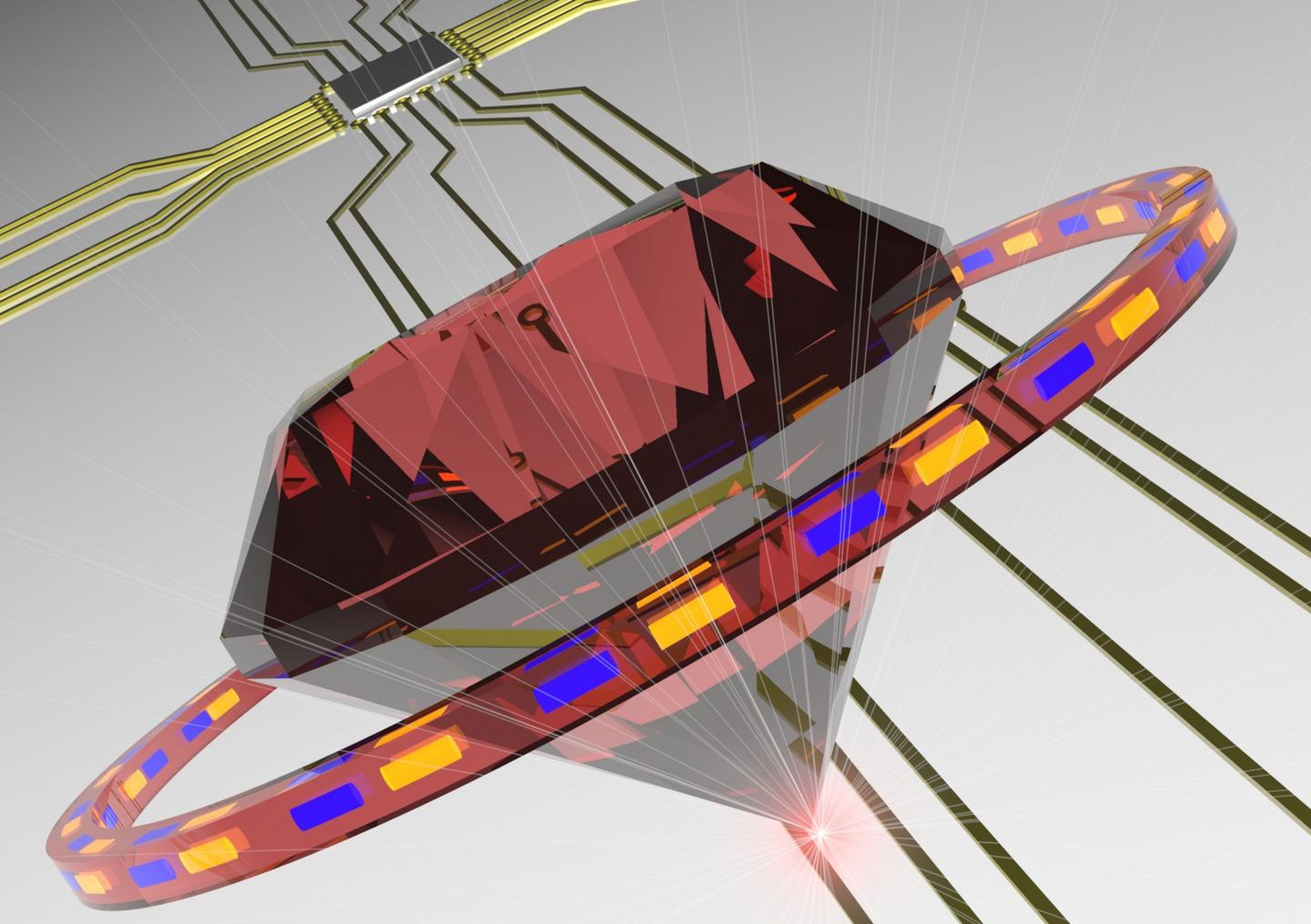Diamante sensor cuántico