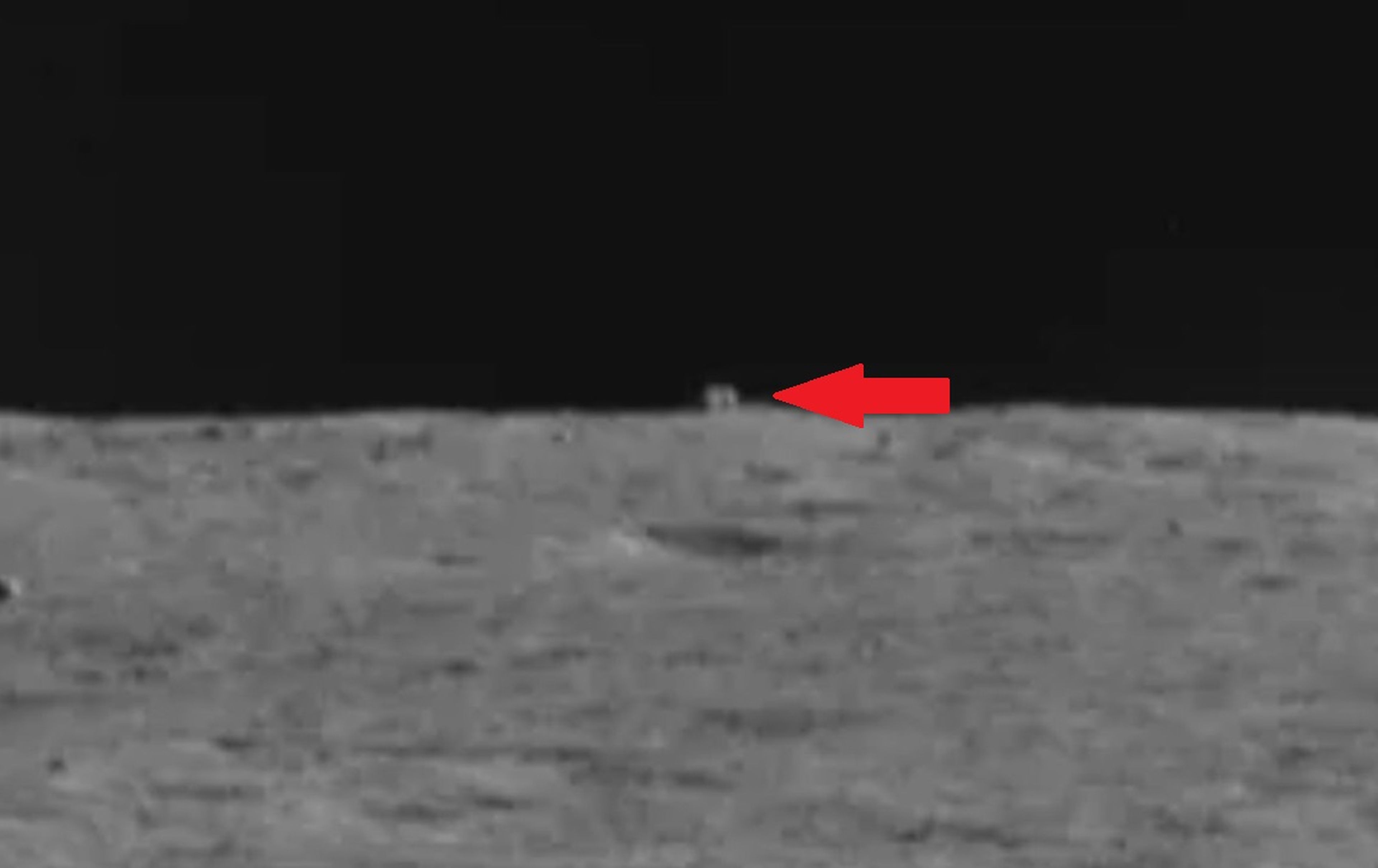 El rover chino lunar cambiará su ruta para investigar un misterioso objeto cúbico que han llamado la Casa Misteriosa de la Luna