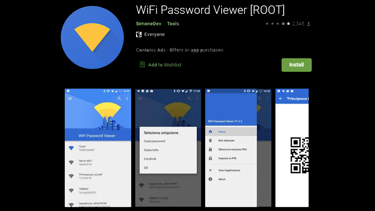 wifi password viewer android no root