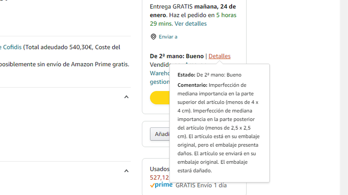 Comprar usado store en amazon