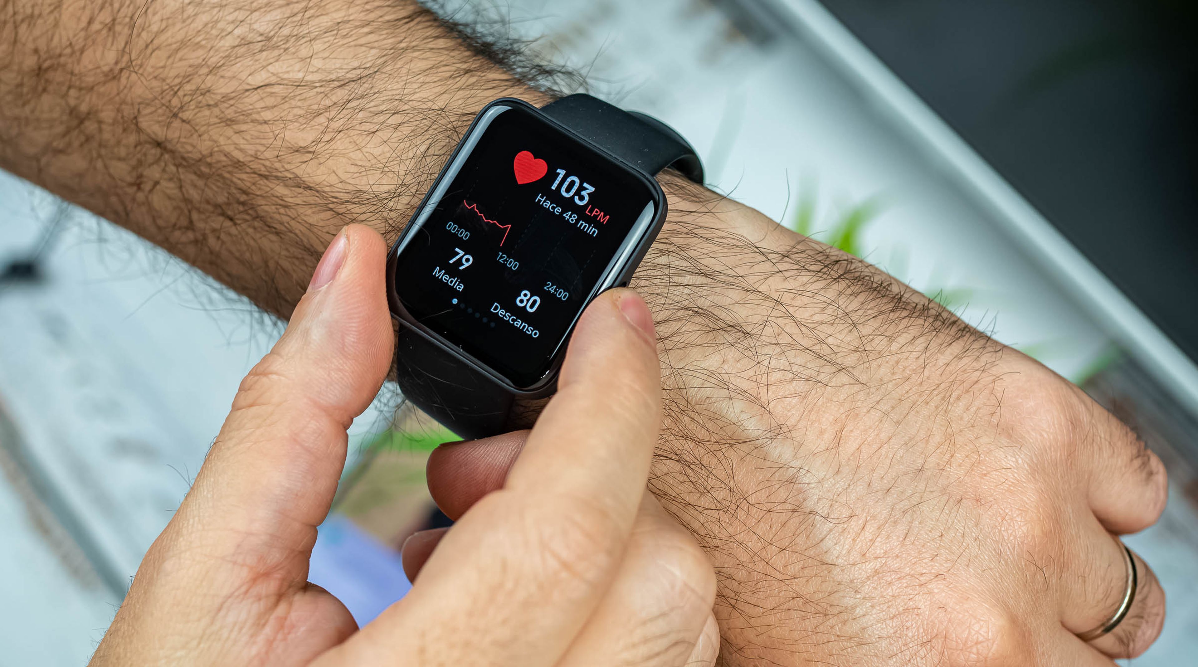 Redmi Watch 2 increased heart rate