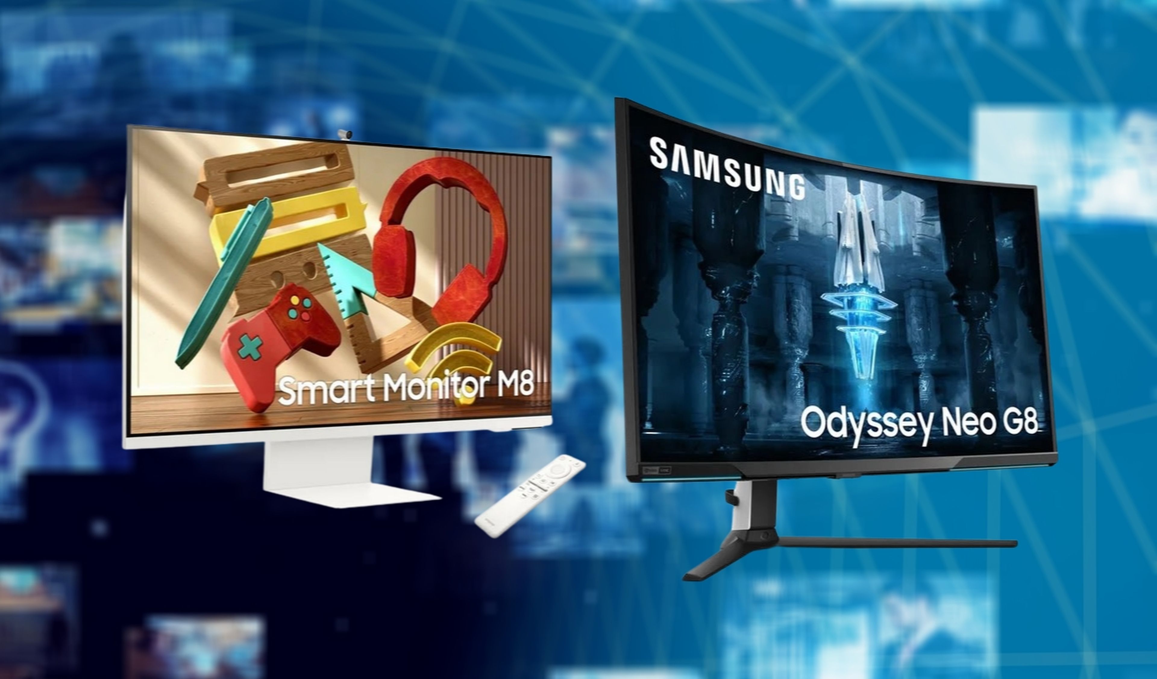 Samsung presenta en CES 2022 un monitor de PC que controla los dispositivos del hogar, y un nuevo monitor curvo