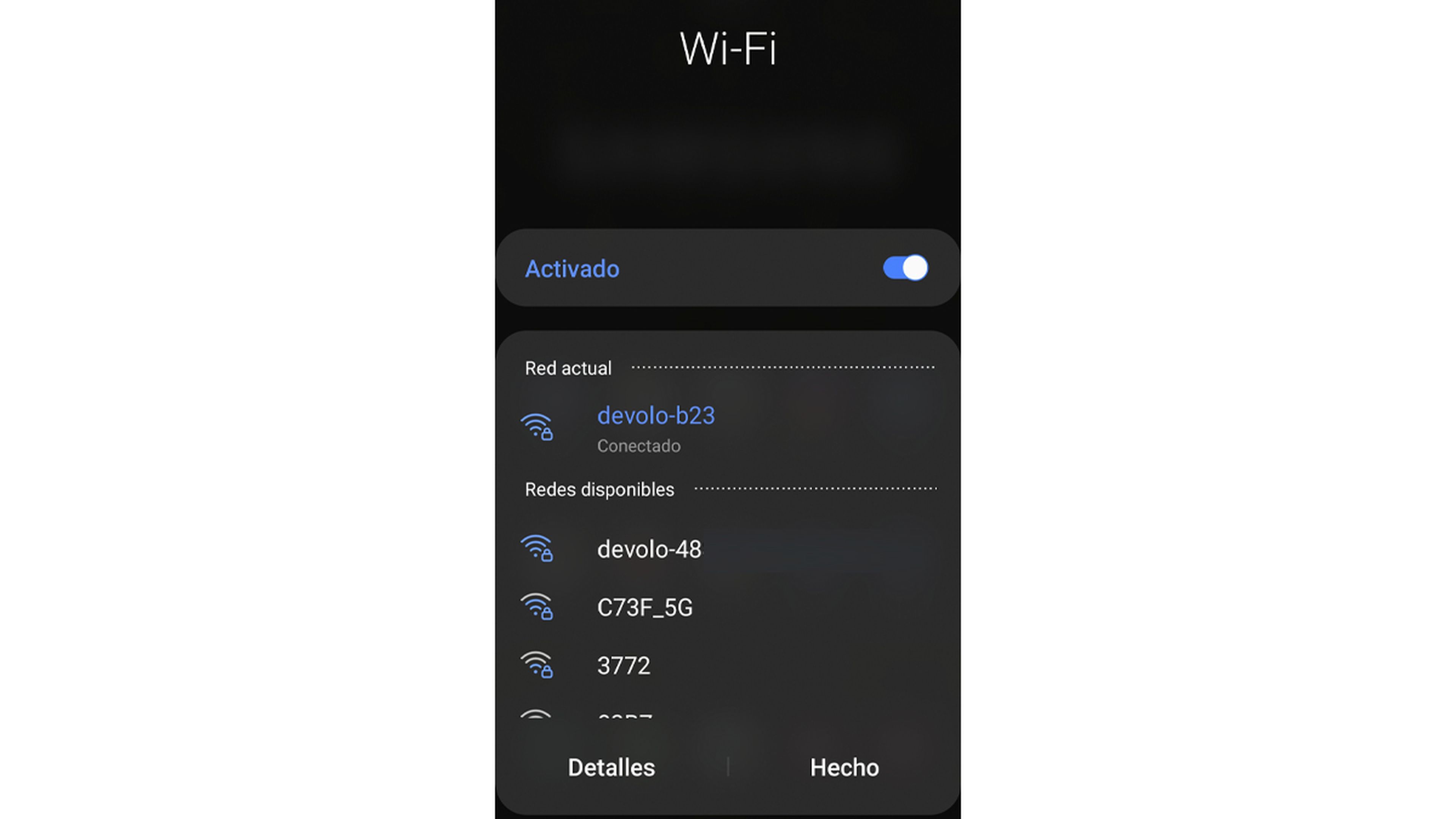 WiFi android 12