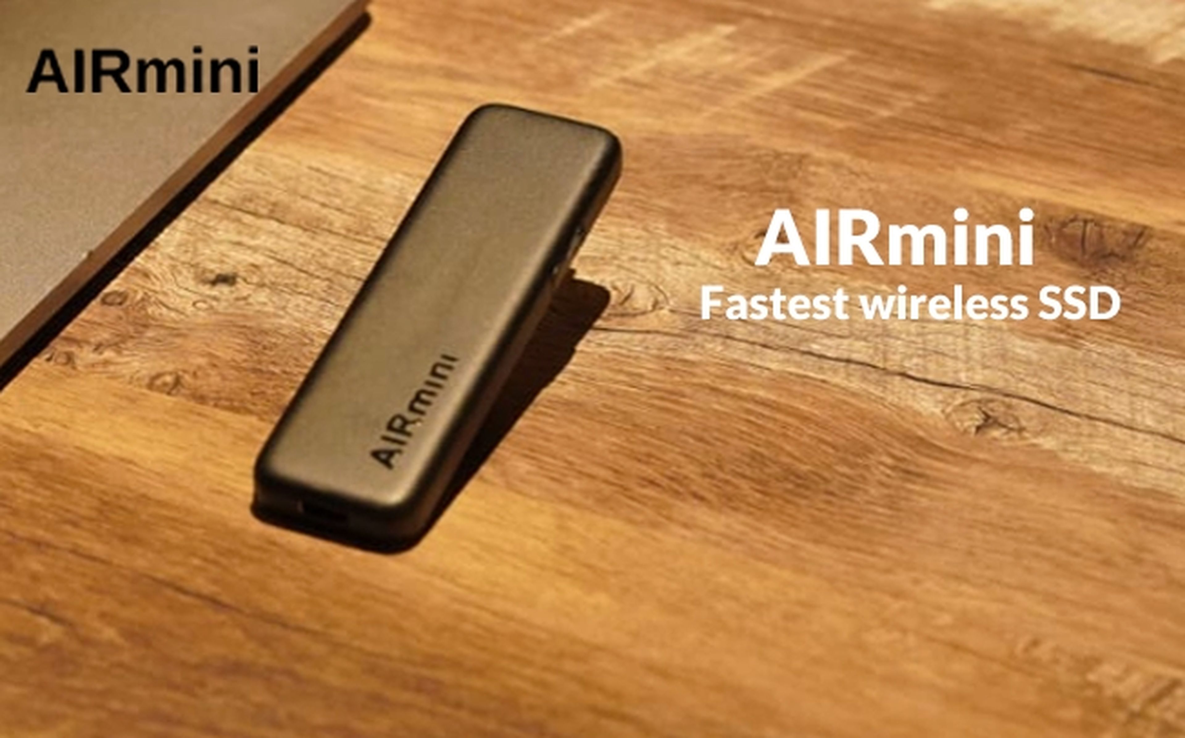 AIRmini, el SSD inalámbrico con WiFi 6 más rápido del mundo