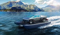 El Cybertruck de Tesla podrá usarse como un catamarán
