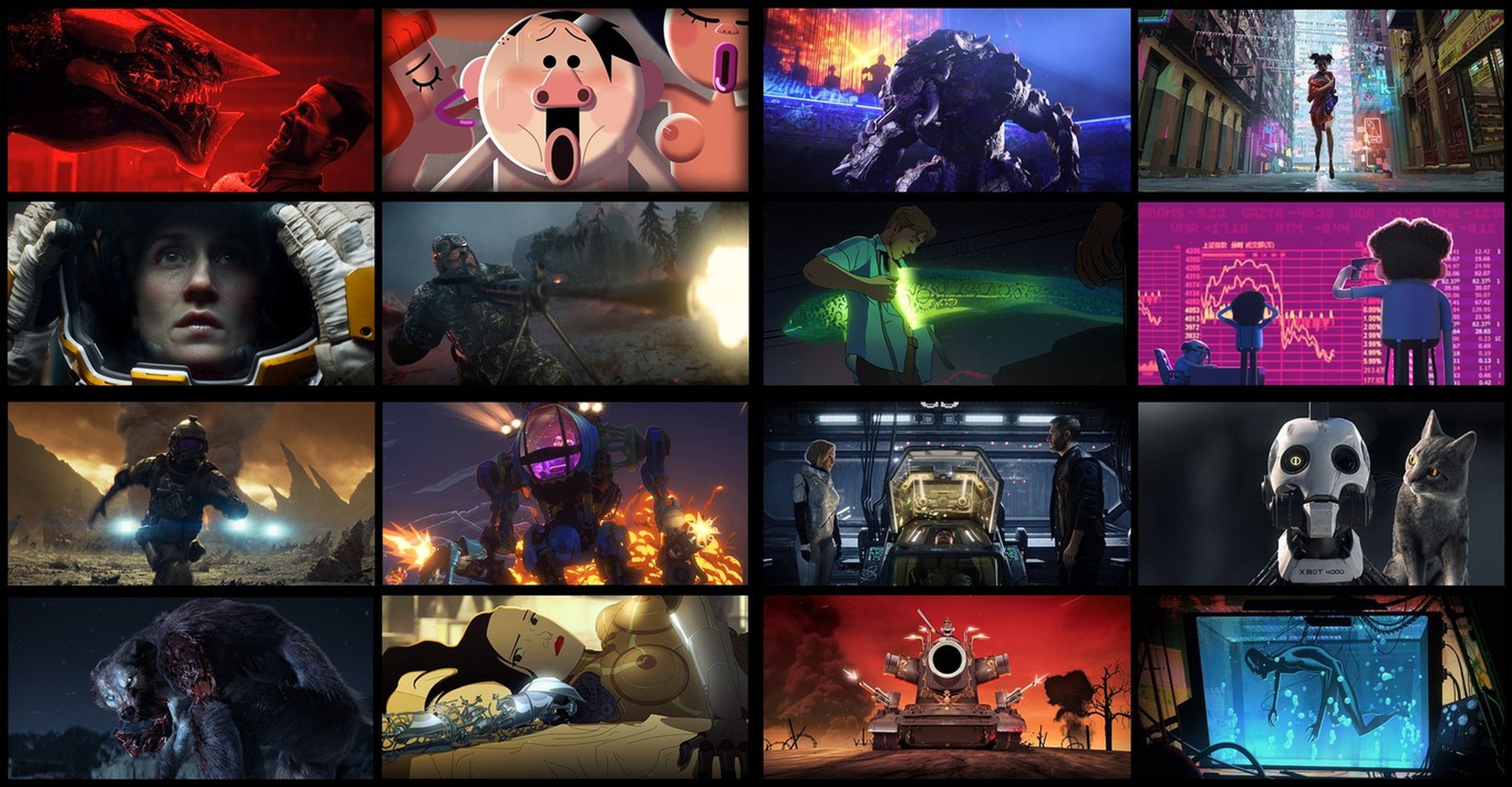 Love, death and robots