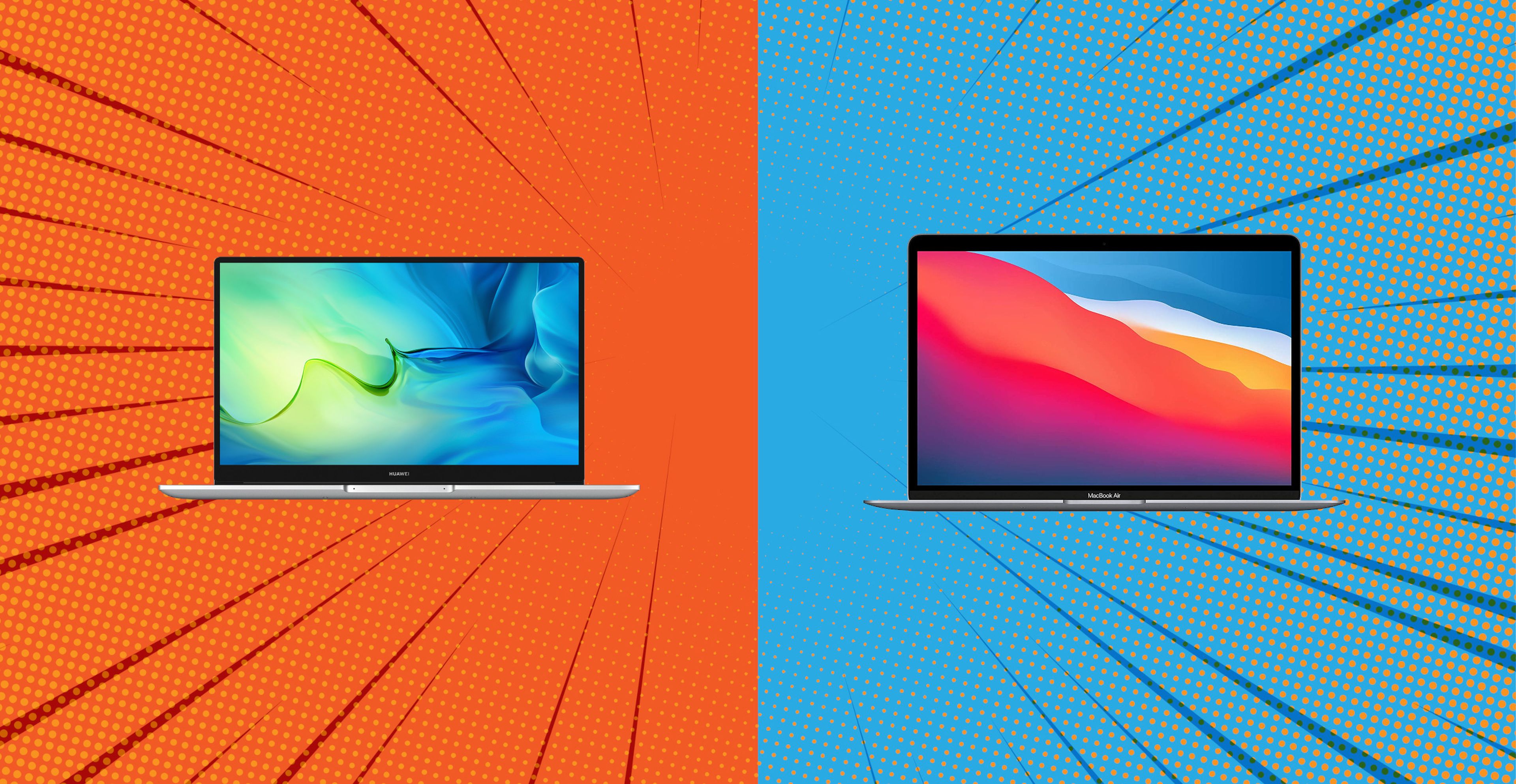 MacBook Air (2020) con M1 vs Matebook D15