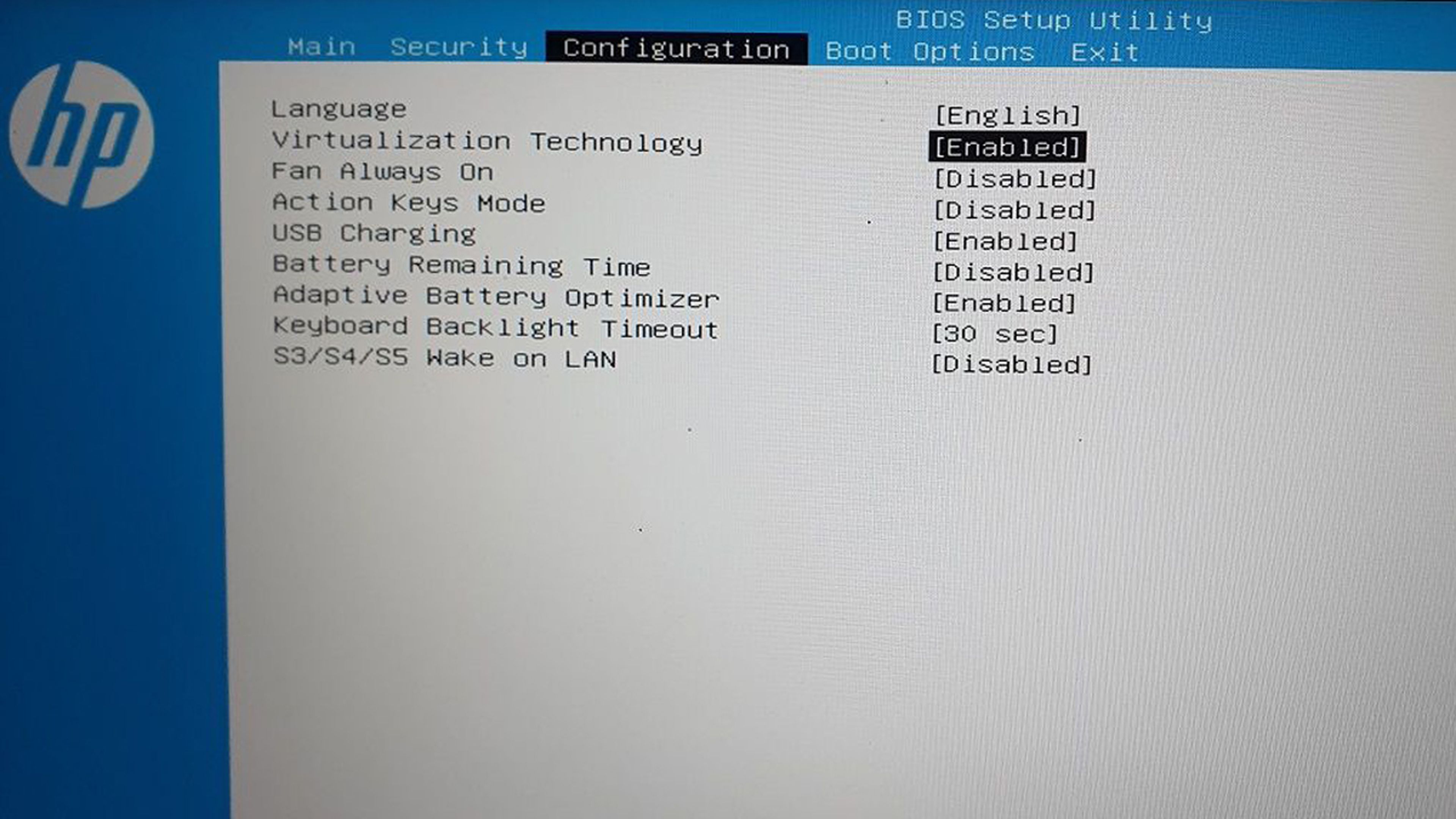 Tecnología de virtualización de la BIOS