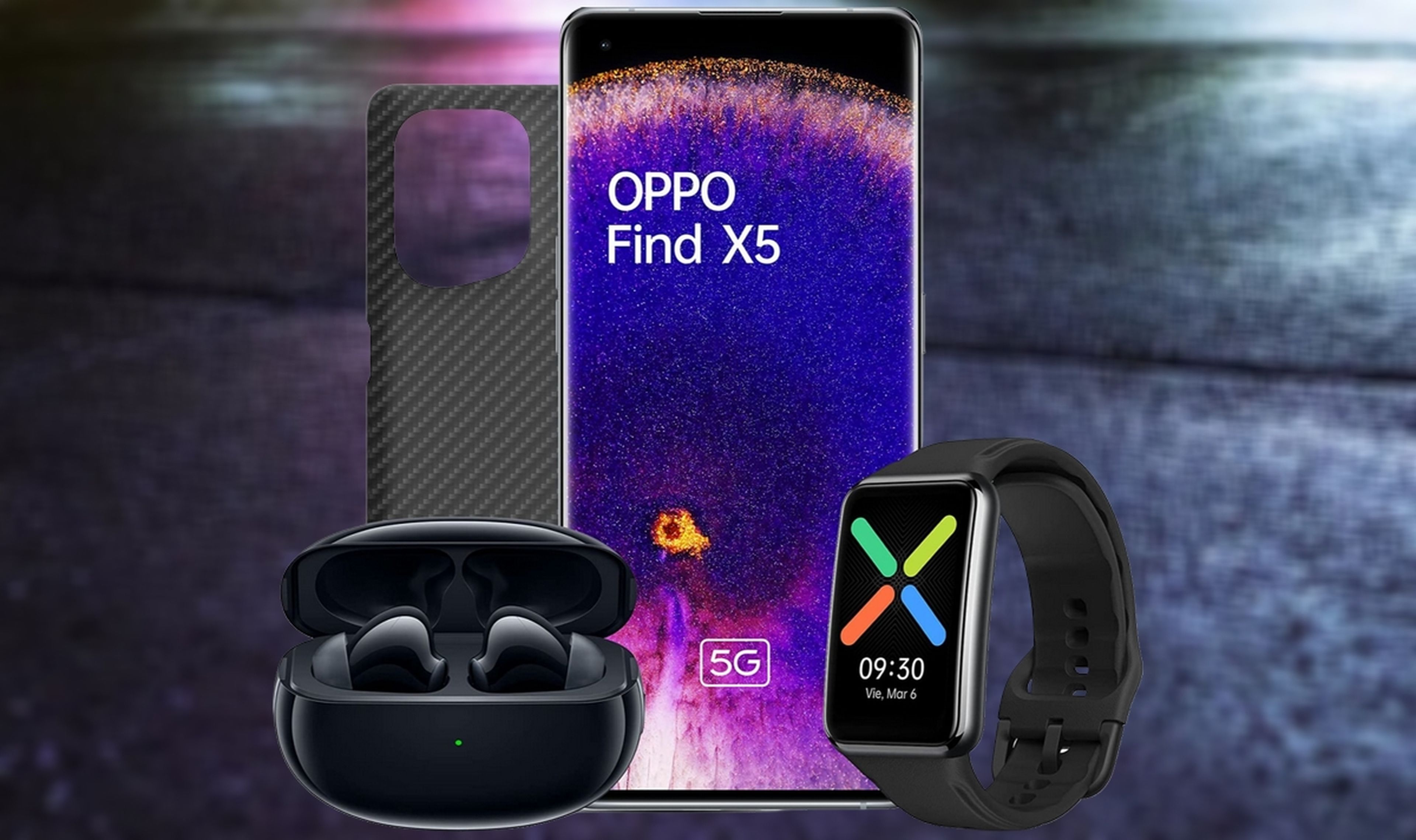 Ya puedes reservar el nuevo Oppo Find X5 y Find X5 Pro en Amazon... ¡con auriculares y smartwatch gratis!