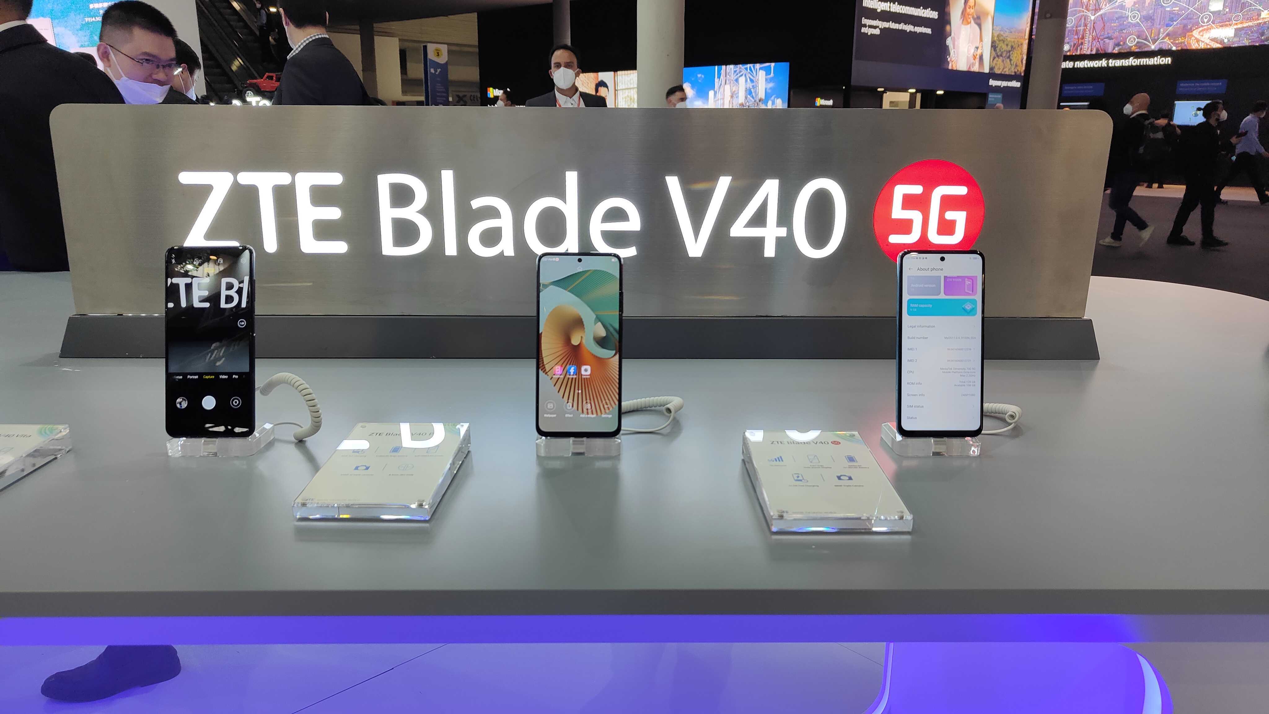 ZTE presenta su nueva familia de smartphones en el MWC 2022: ZTE Blade V40  5G, Blade V40 Pro, Blade V40 y Blade V40 Vita | Computer Hoy