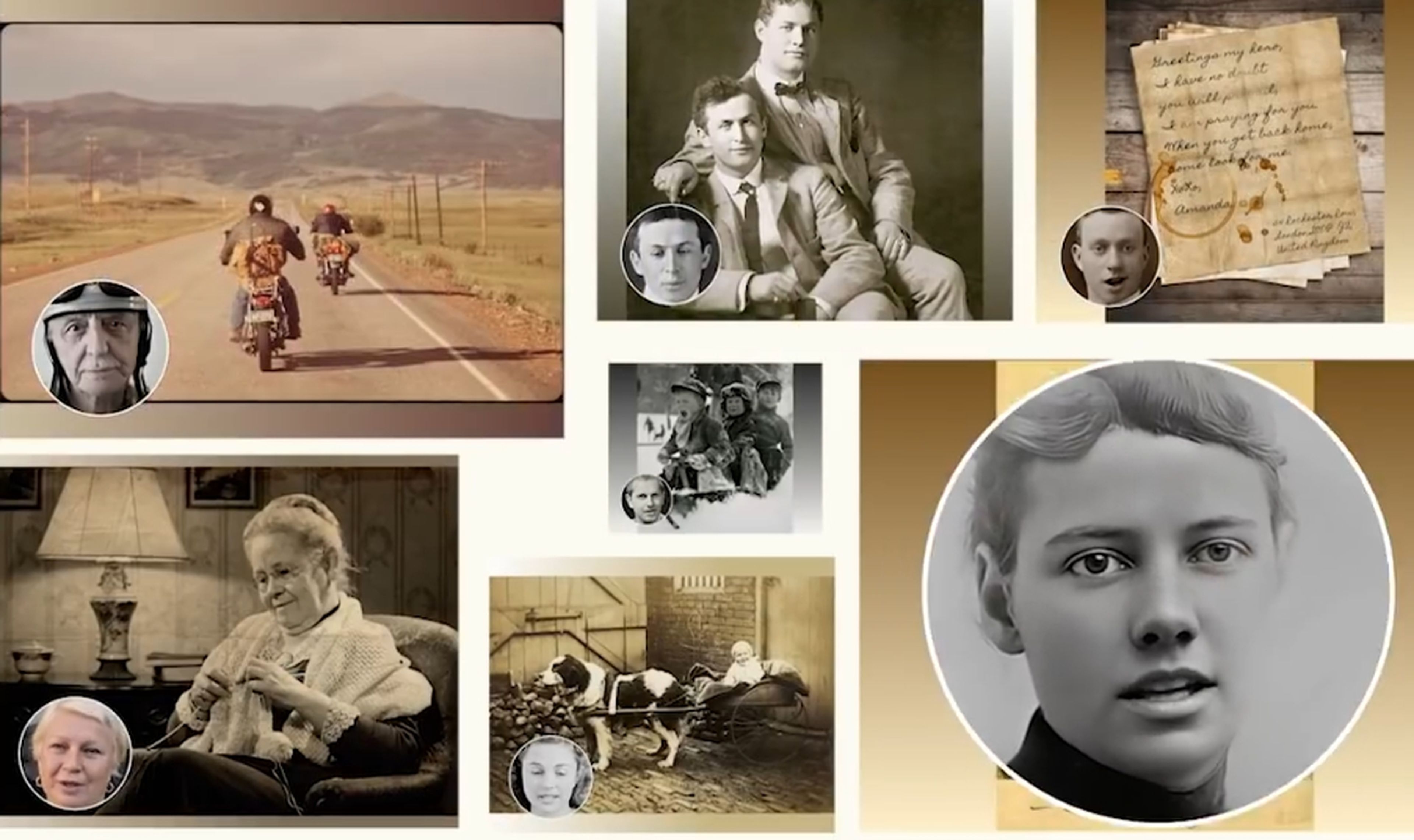 Las fotos de tus antepasados ahora hablan y cuentan historias