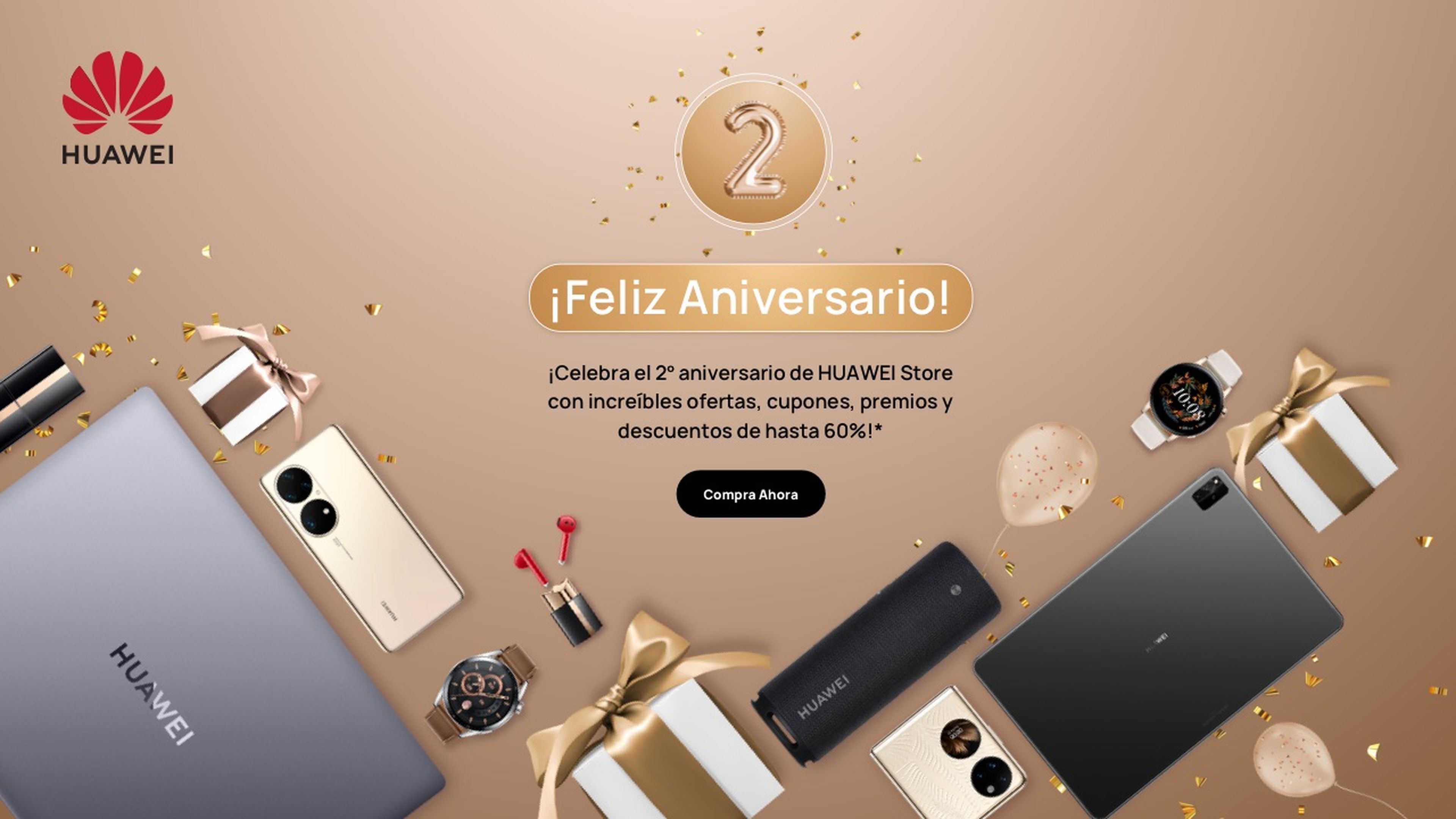 Huawei 2 aniversario