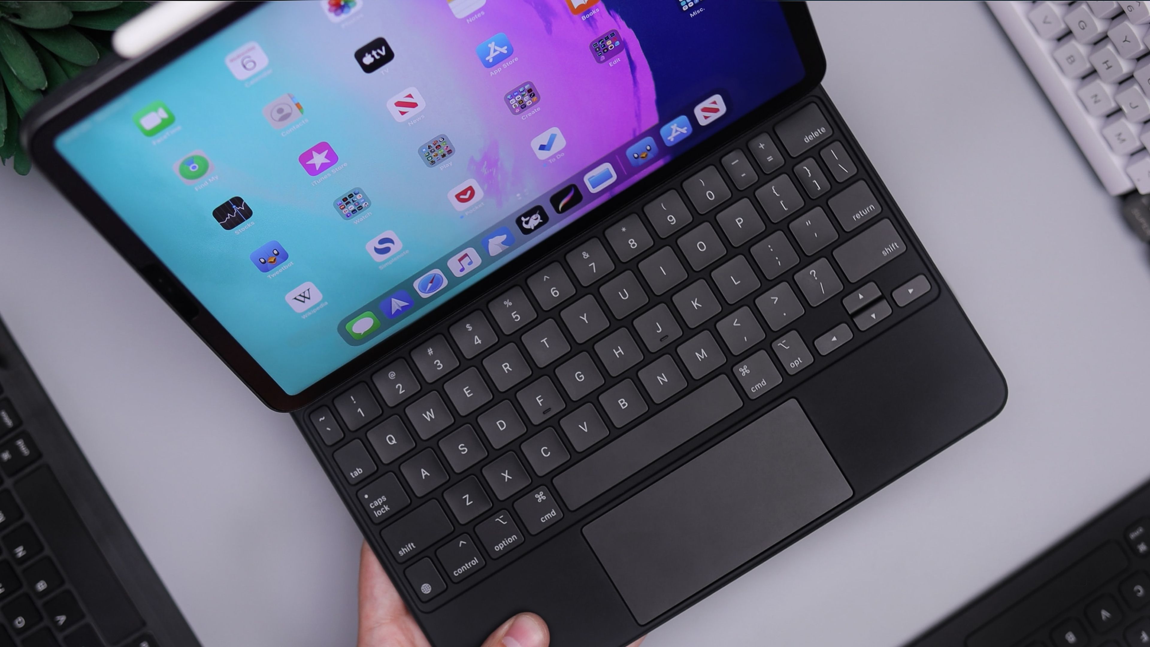 iPad Pro con teclado