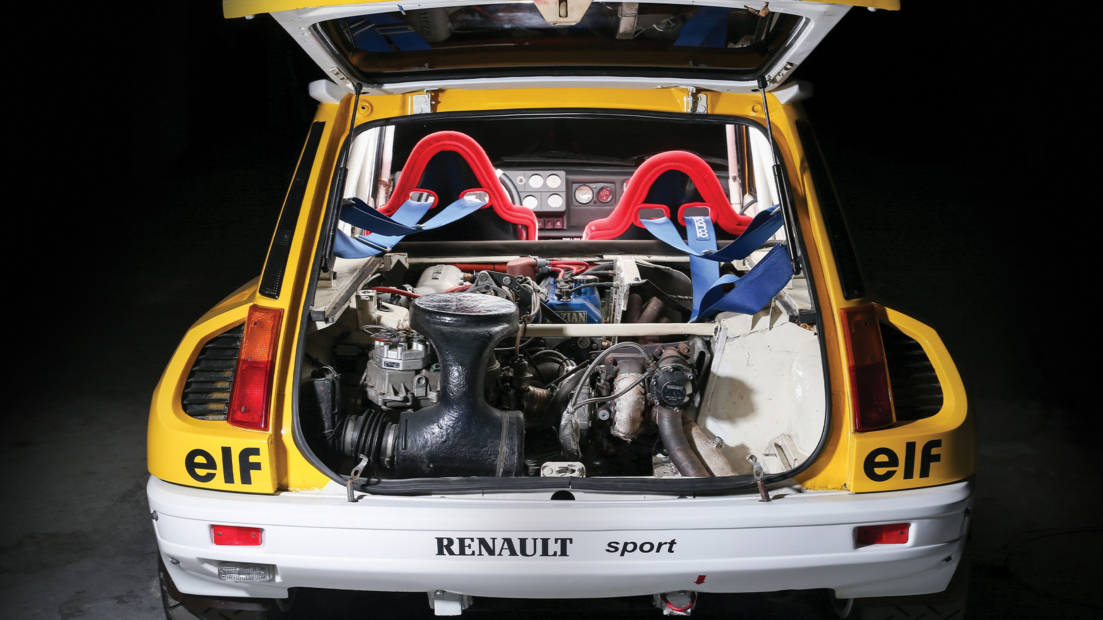 Motor del Renault 5 Turbo.