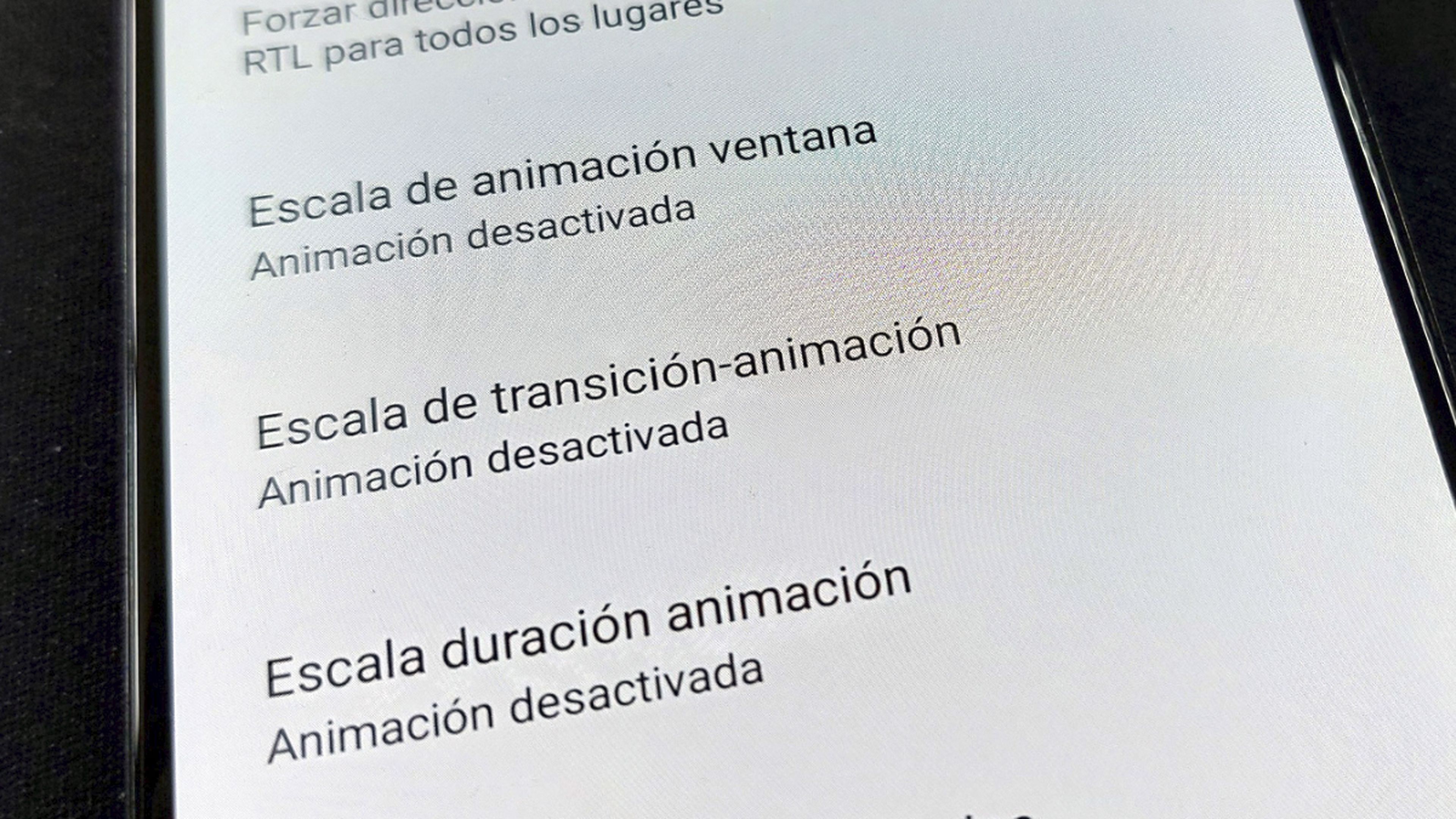 Animaciones de Android