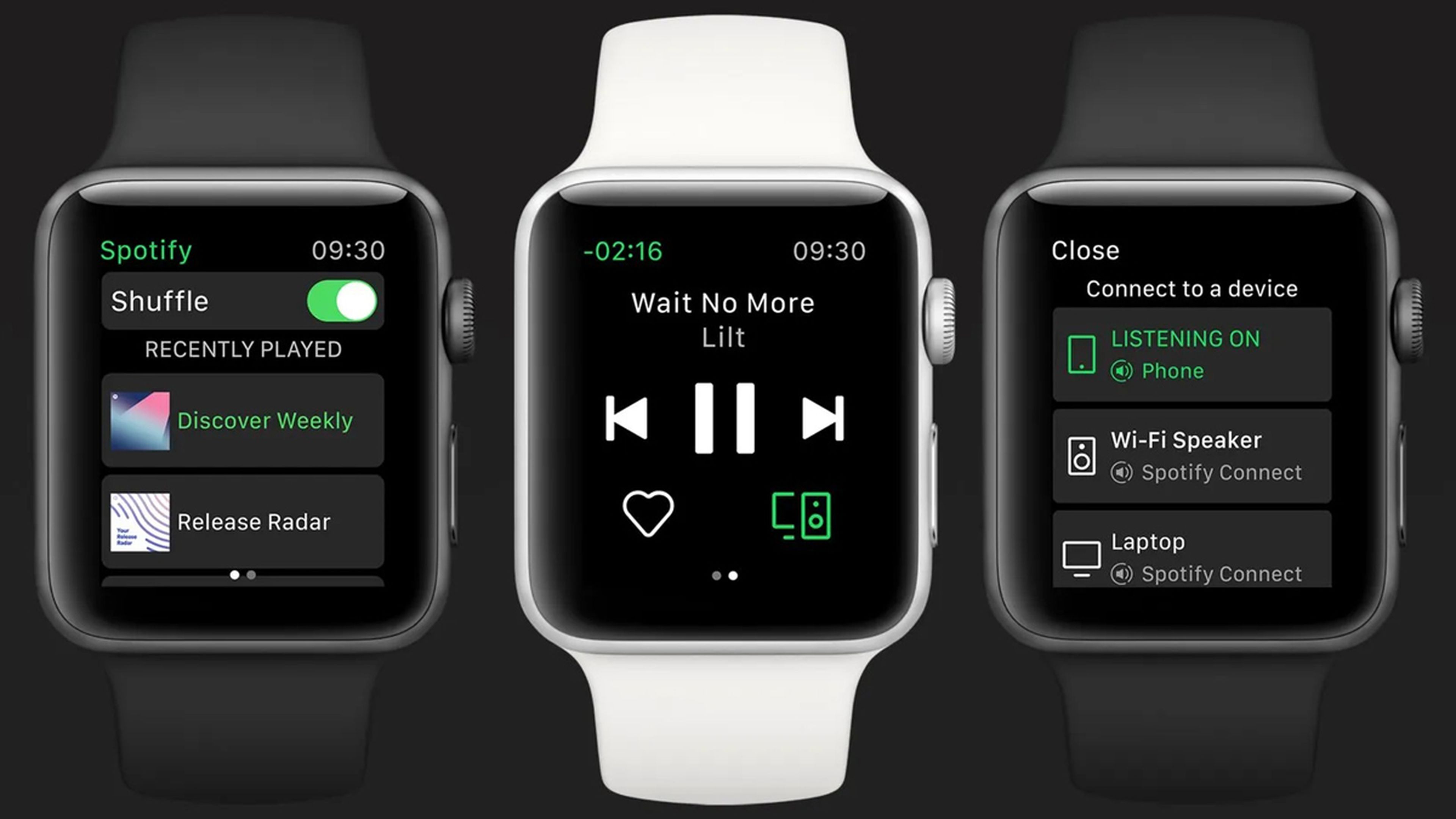 Apple Watch con Spotify
