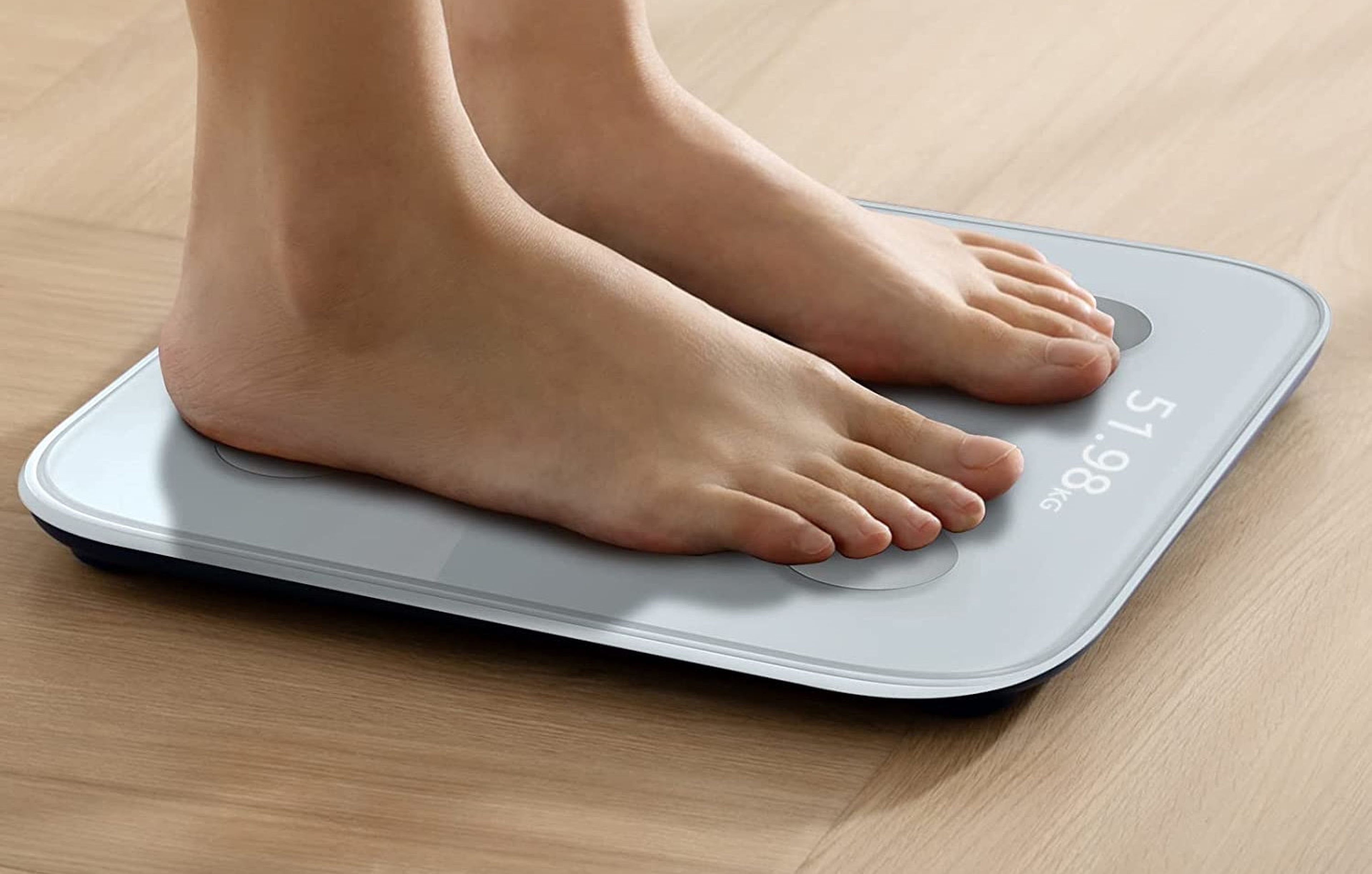 Medidor de grasa corporal con balanza