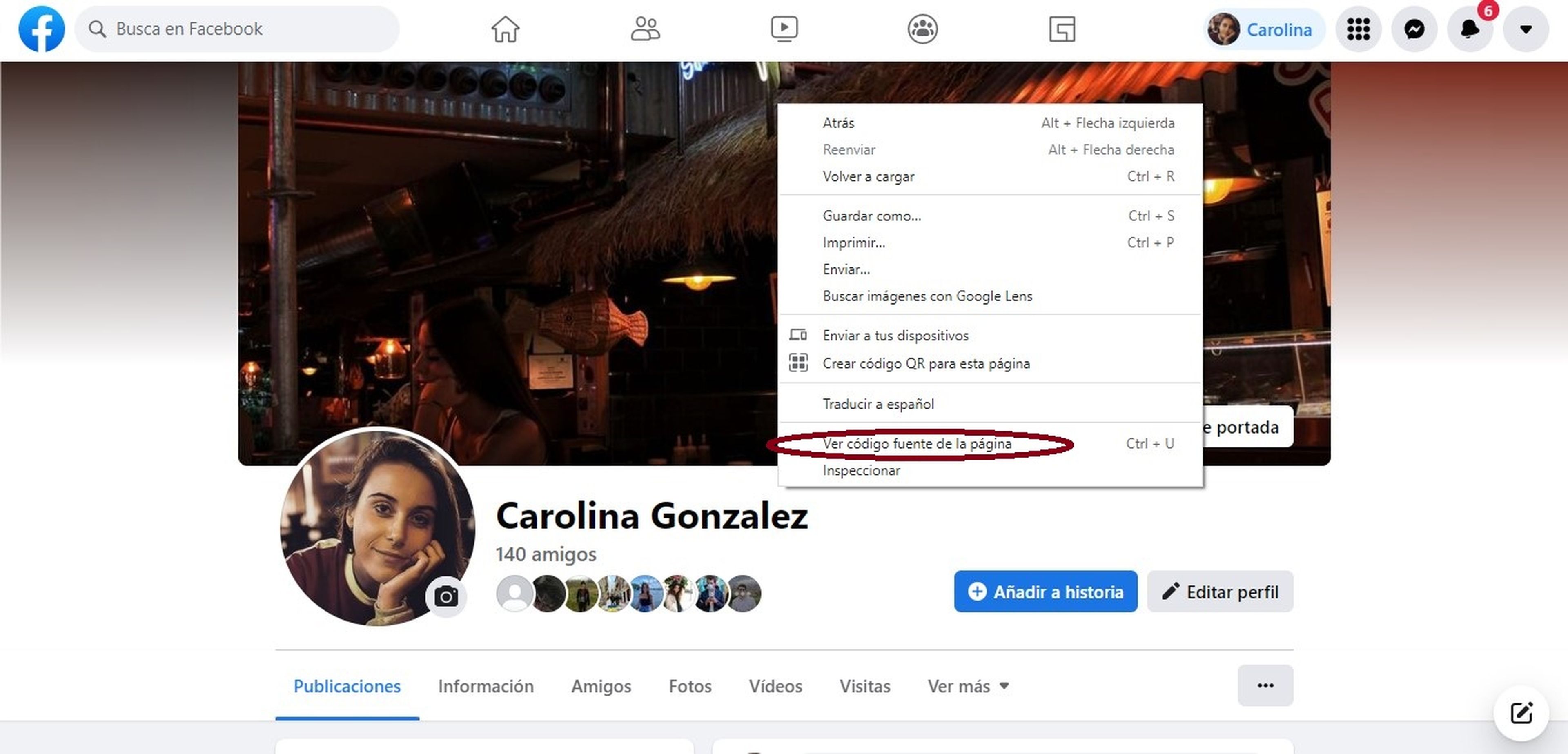 Cómo saber quién mira mi Facebook