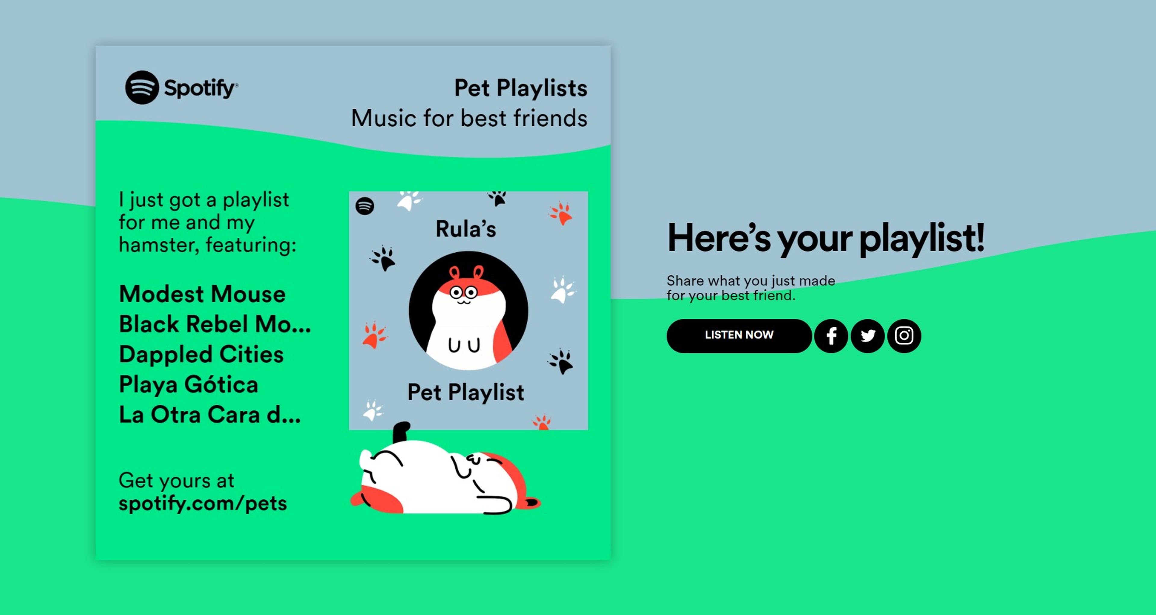 Spotify para mascotas.