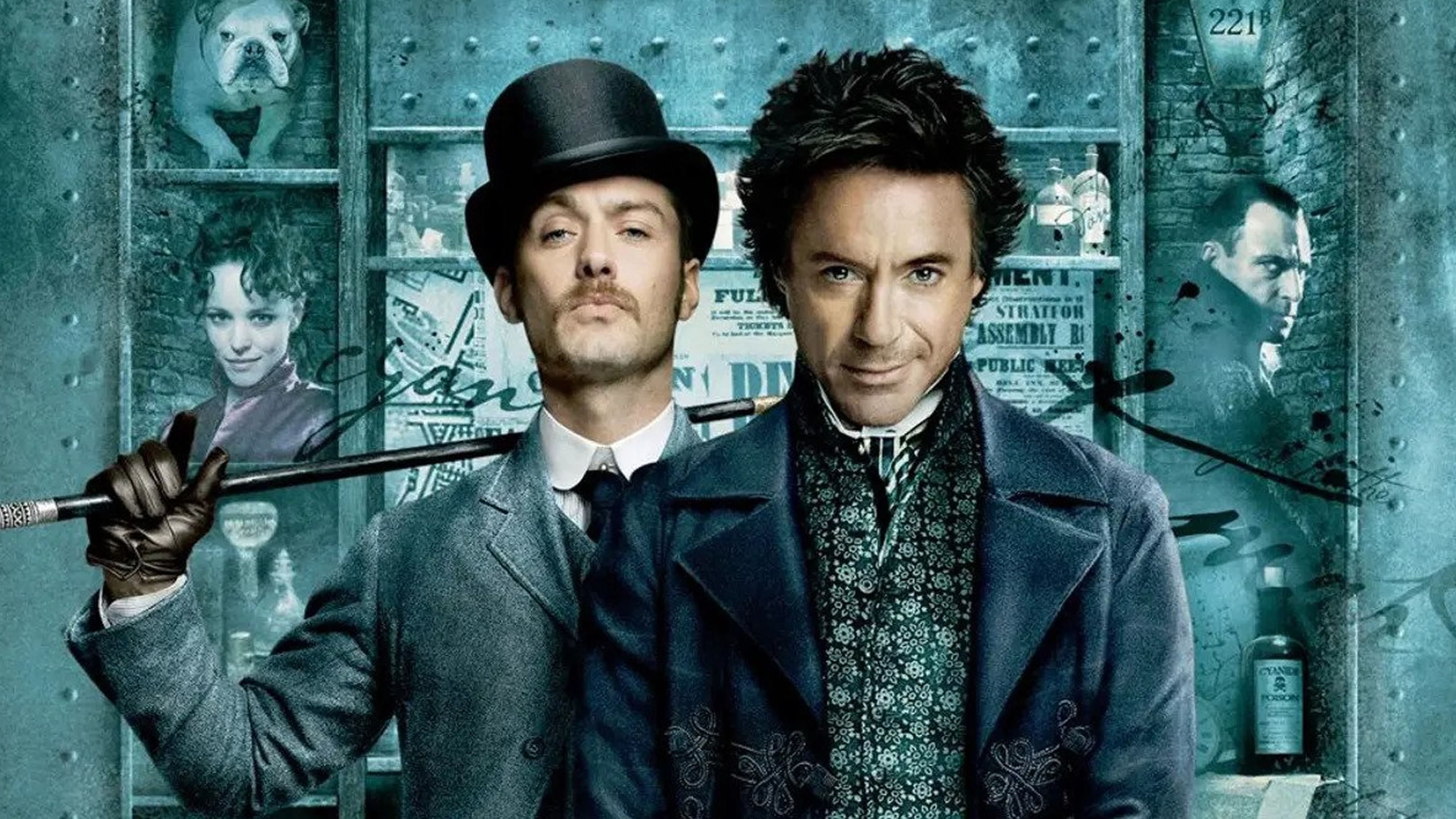Sherlock Holmes - Jude Law y Robert Downey Jr.