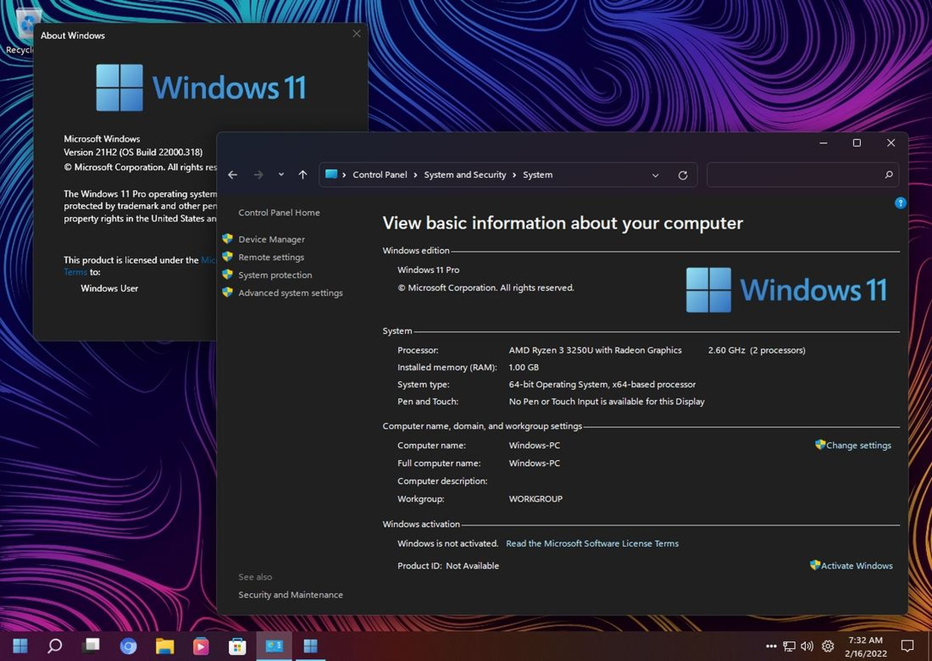 Windows 11 y Rectify11