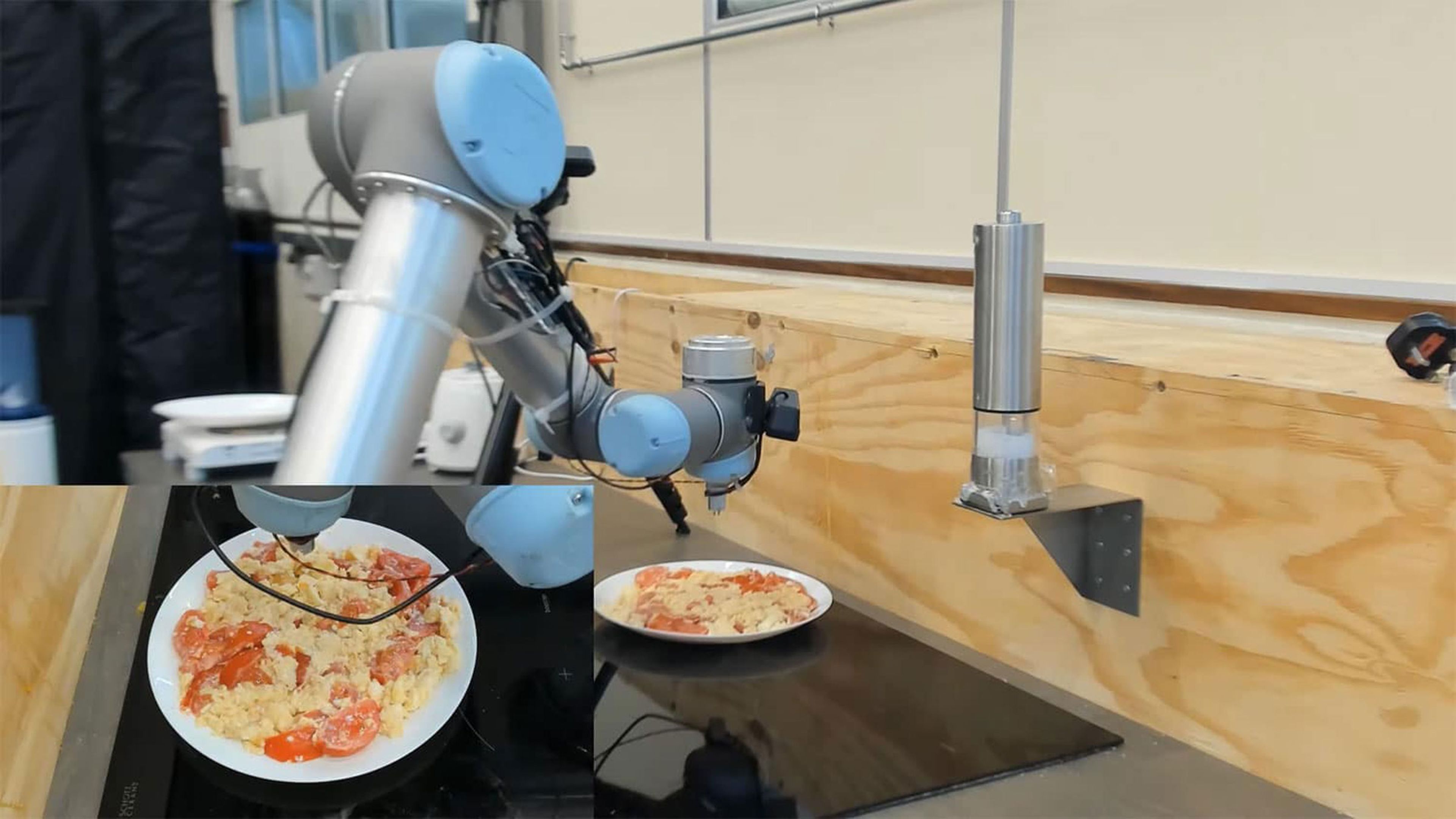 Este chef robot puede probar incluso hasta su propia comida