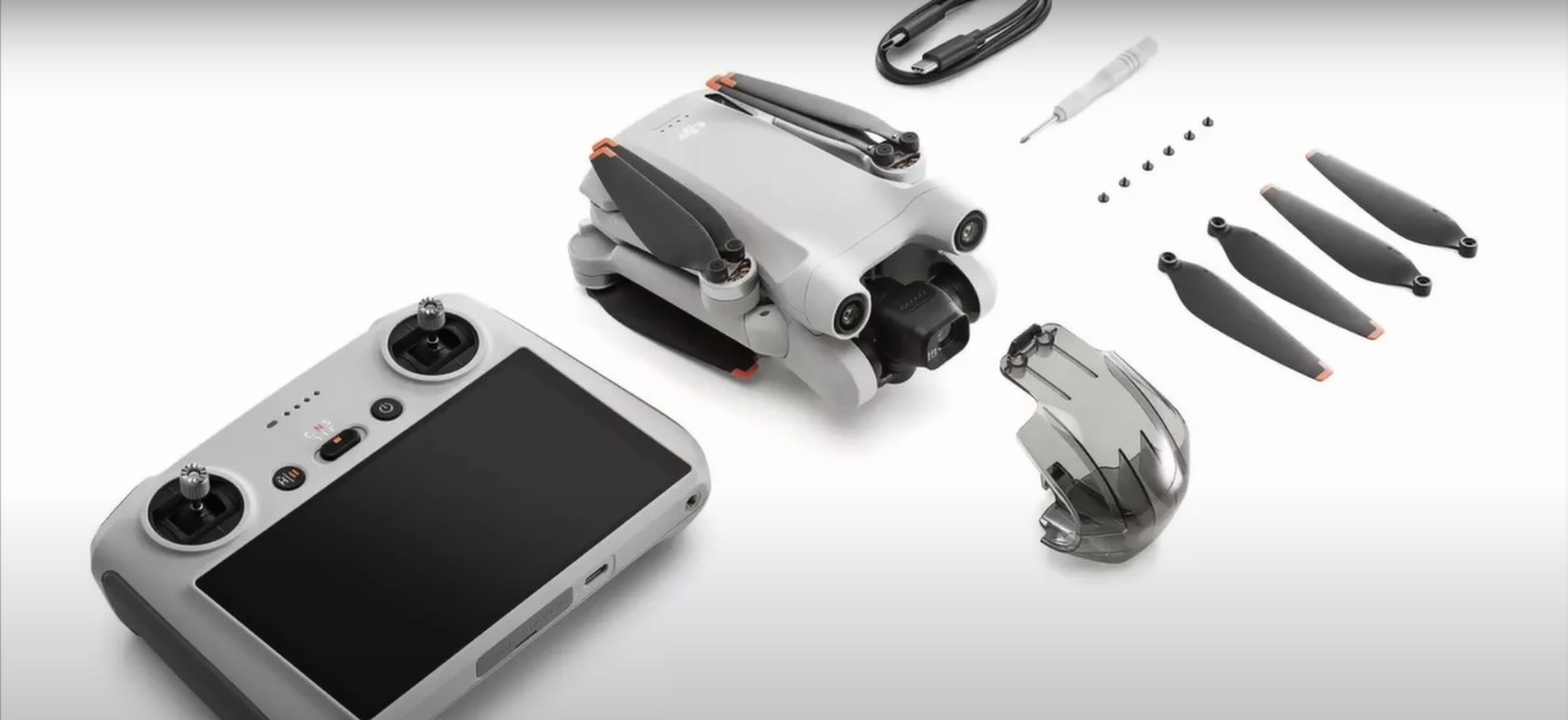 DJI Mini 3 Pro completamente filtrado: unboxing del nuevo compacto drone de DJI que sube de nivel (y dobla su precio)