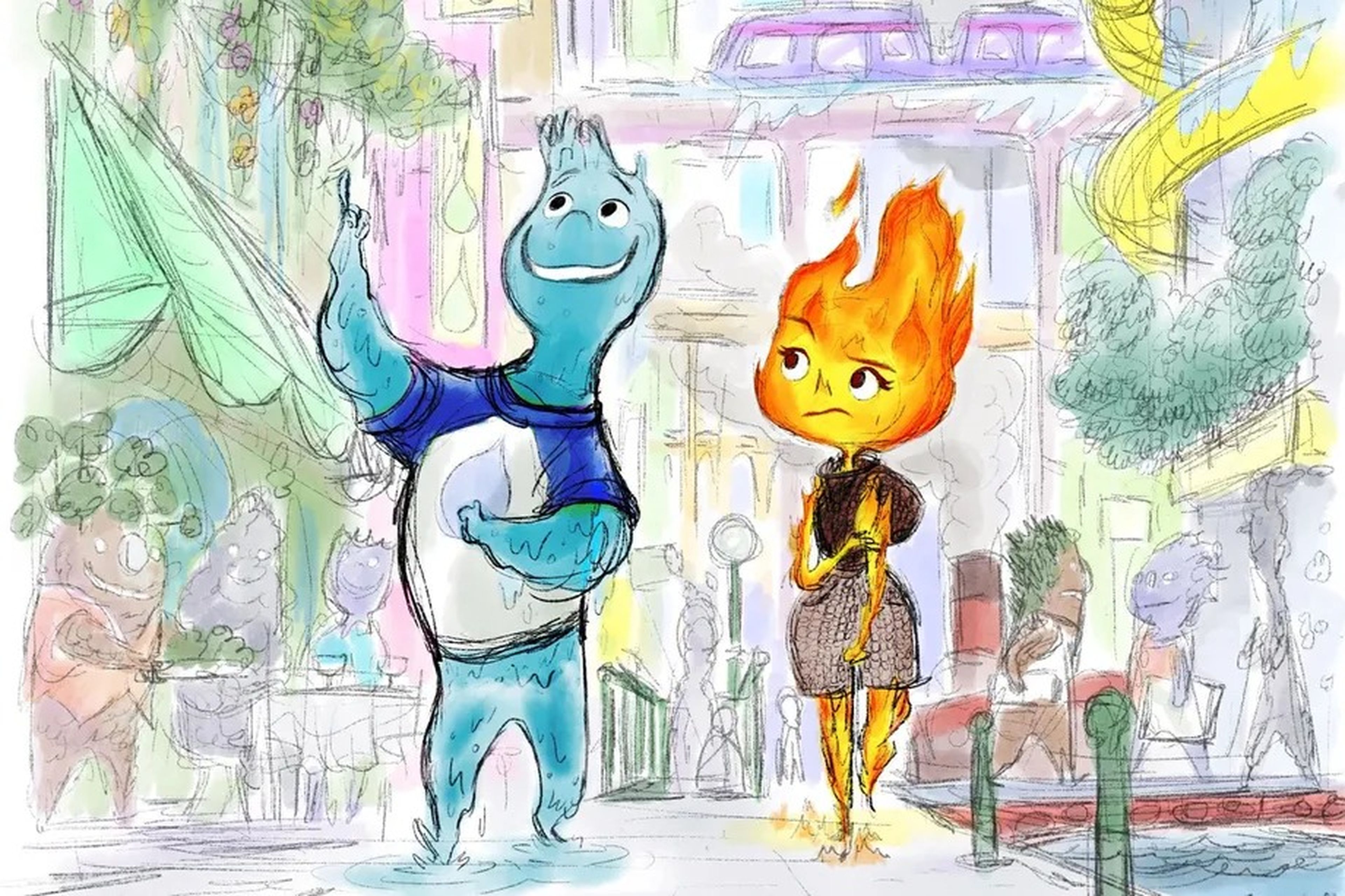 Elemental es la nueva película de Pixar y ya tenemos fecha de estreno de esta maravillosa historia