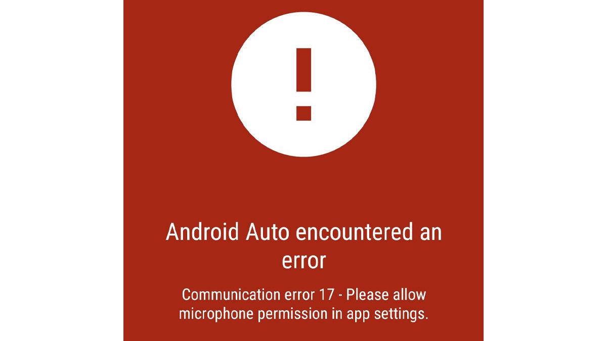 Cómo resolver los principales códigos de error de Android Auto