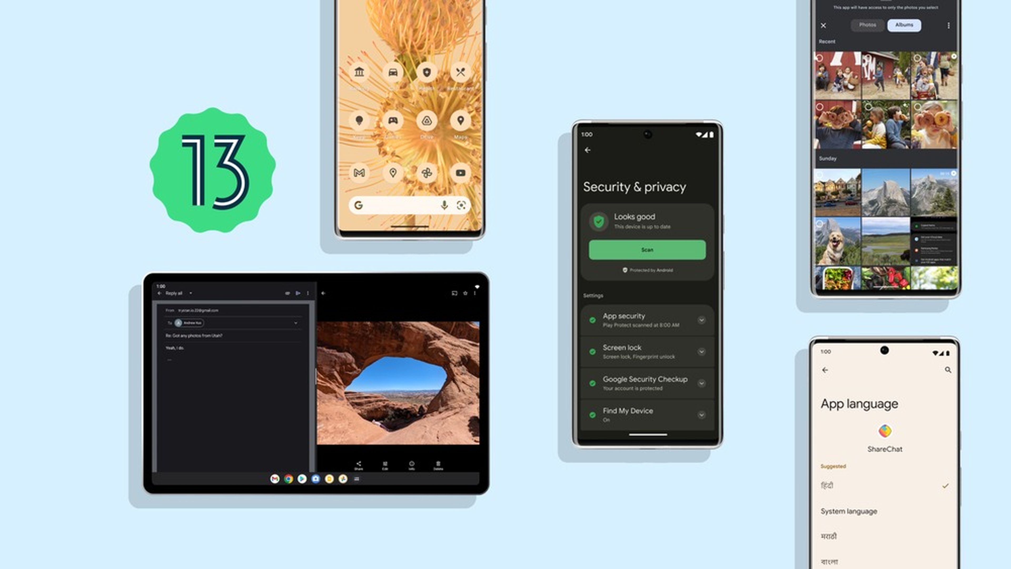 Google Pixel 7, Pixel Tablet y todas las novedades de software del Google I/O de este año