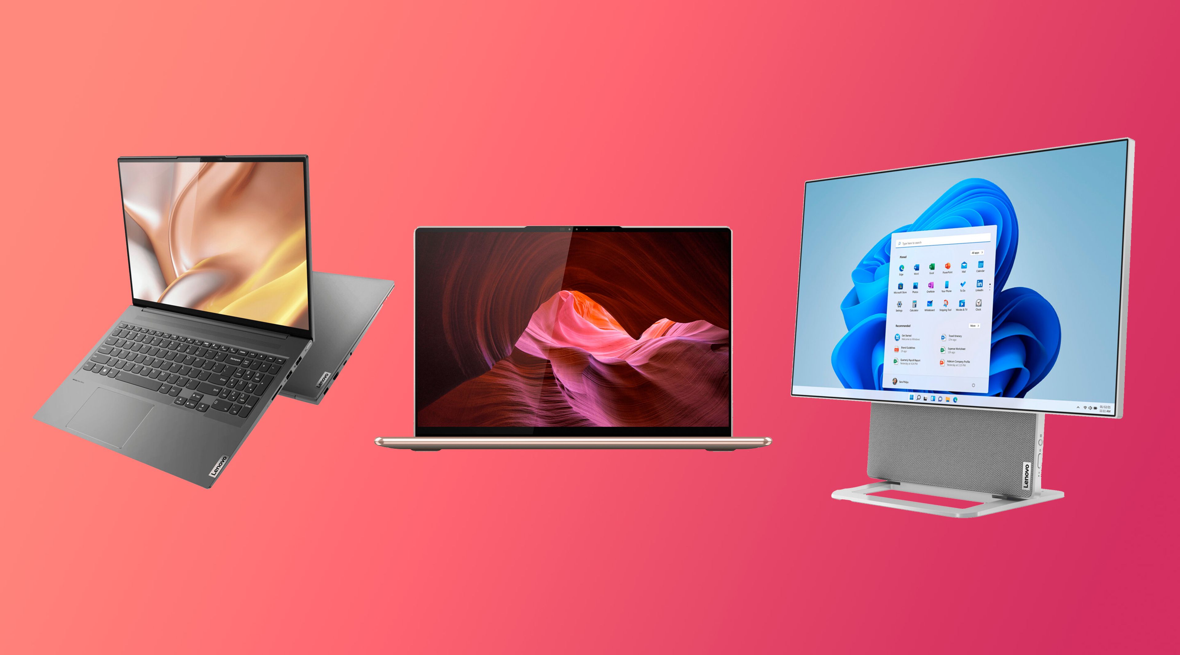 Lenovo nuevos portátiles y escritorio