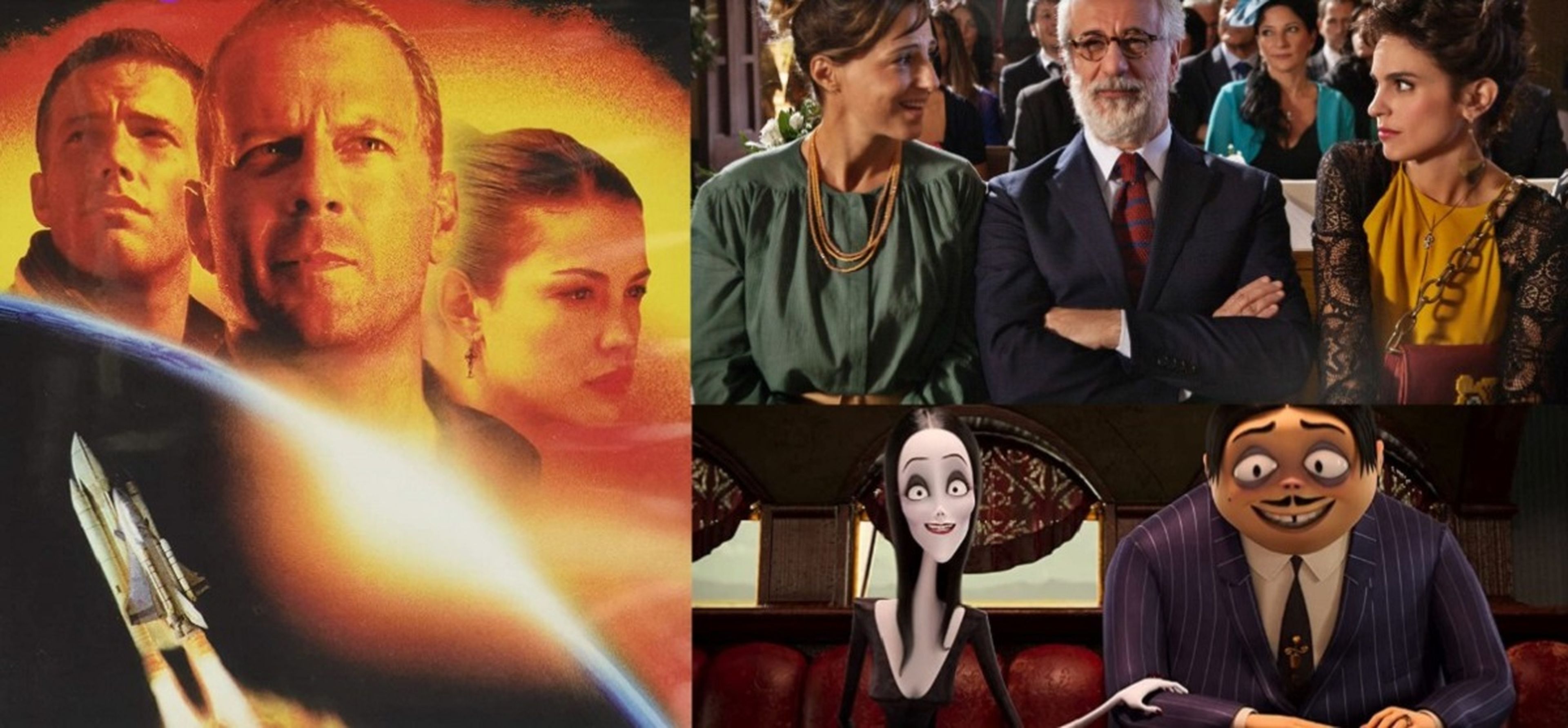 Qué películas ver este fin de semana en Disney+, Netflix y Prime Video: el fin del mundo, una comedia italiana y La familia Addams 2