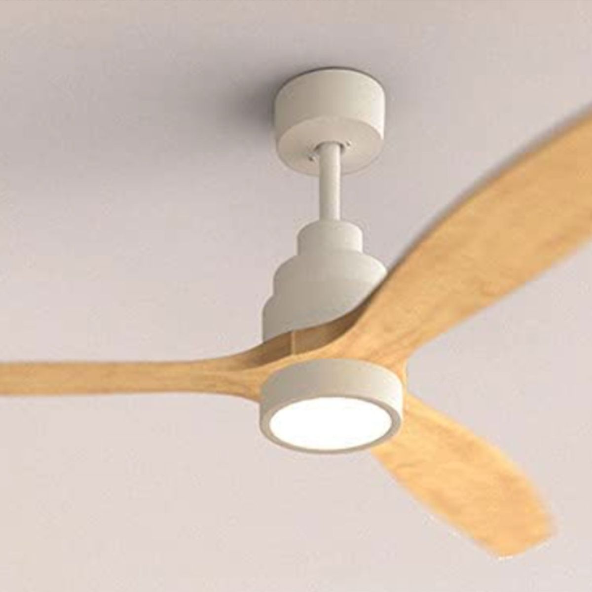 Con este ventilador inteligente de techo no te consumirá el ardiente calor  del verano