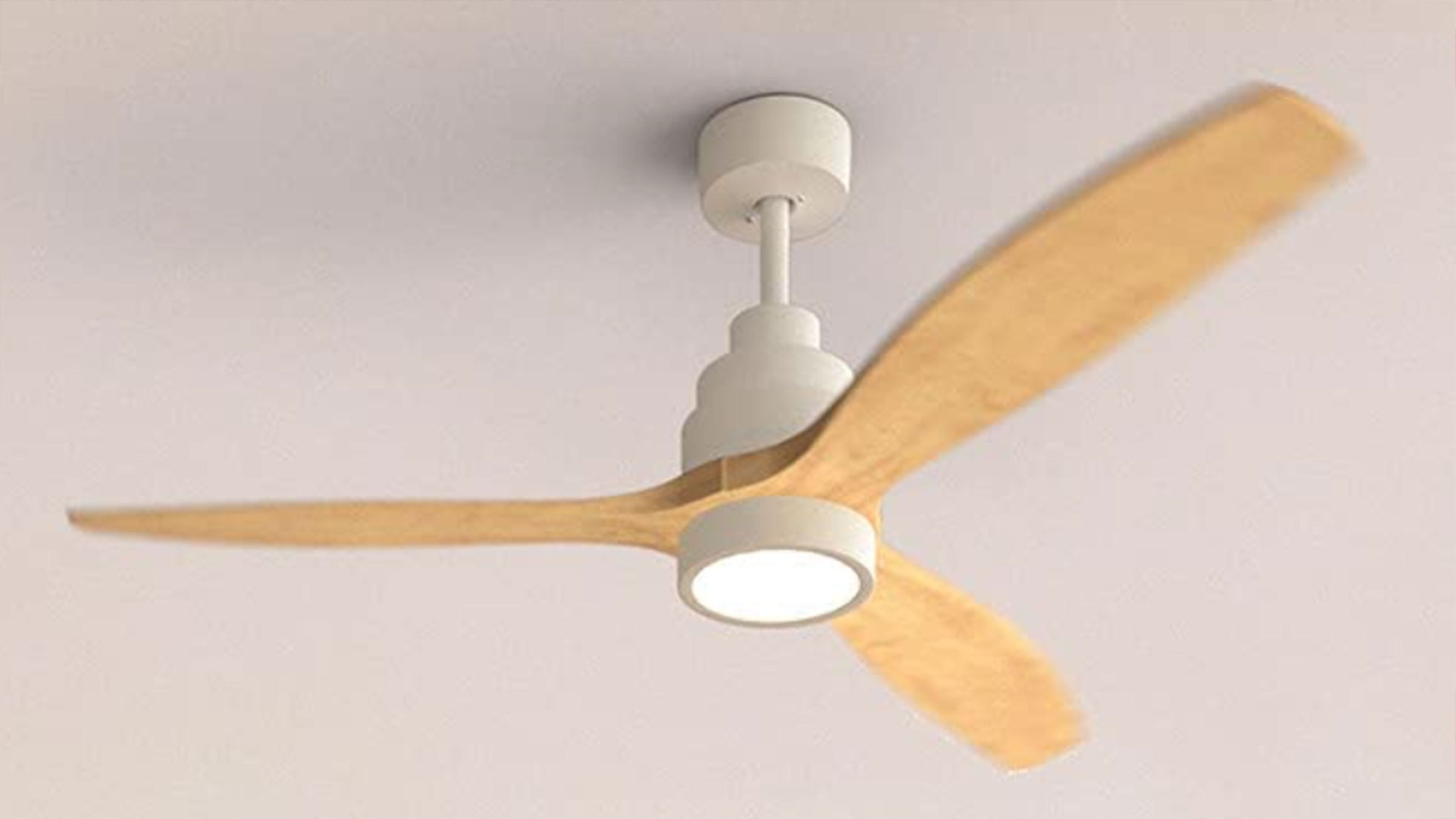 Con este ventilador inteligente de techo no te consumirá el ardiente calor  del verano