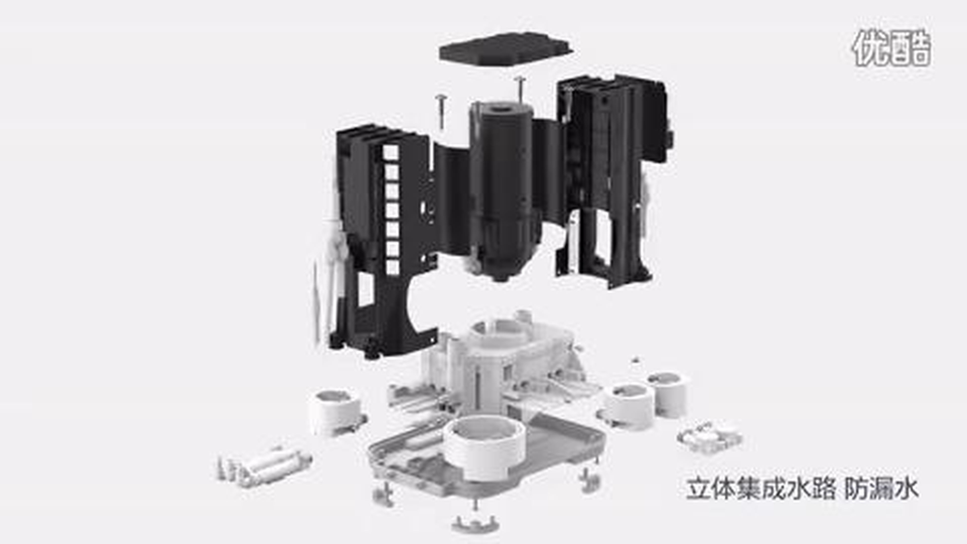 Introducing Xiaomi Mi Water Purifier 小米净水器 超炫酷3D分解视频——外观与工艺演示