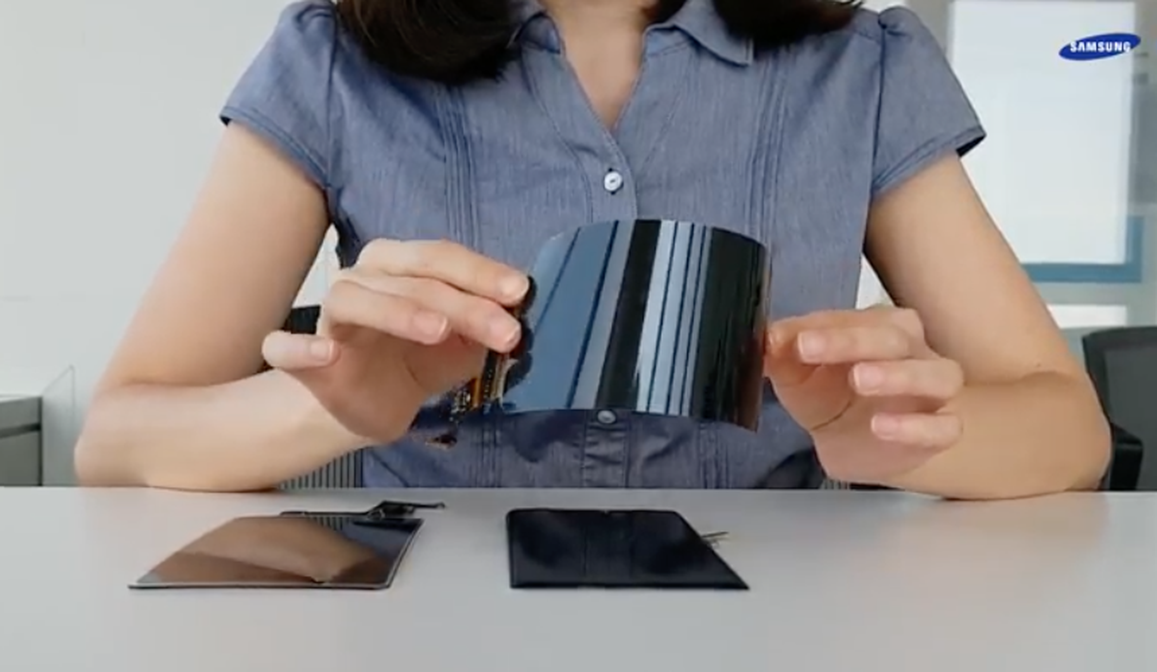 Pantalla OLED Flexible e "irrompible" de Samsung