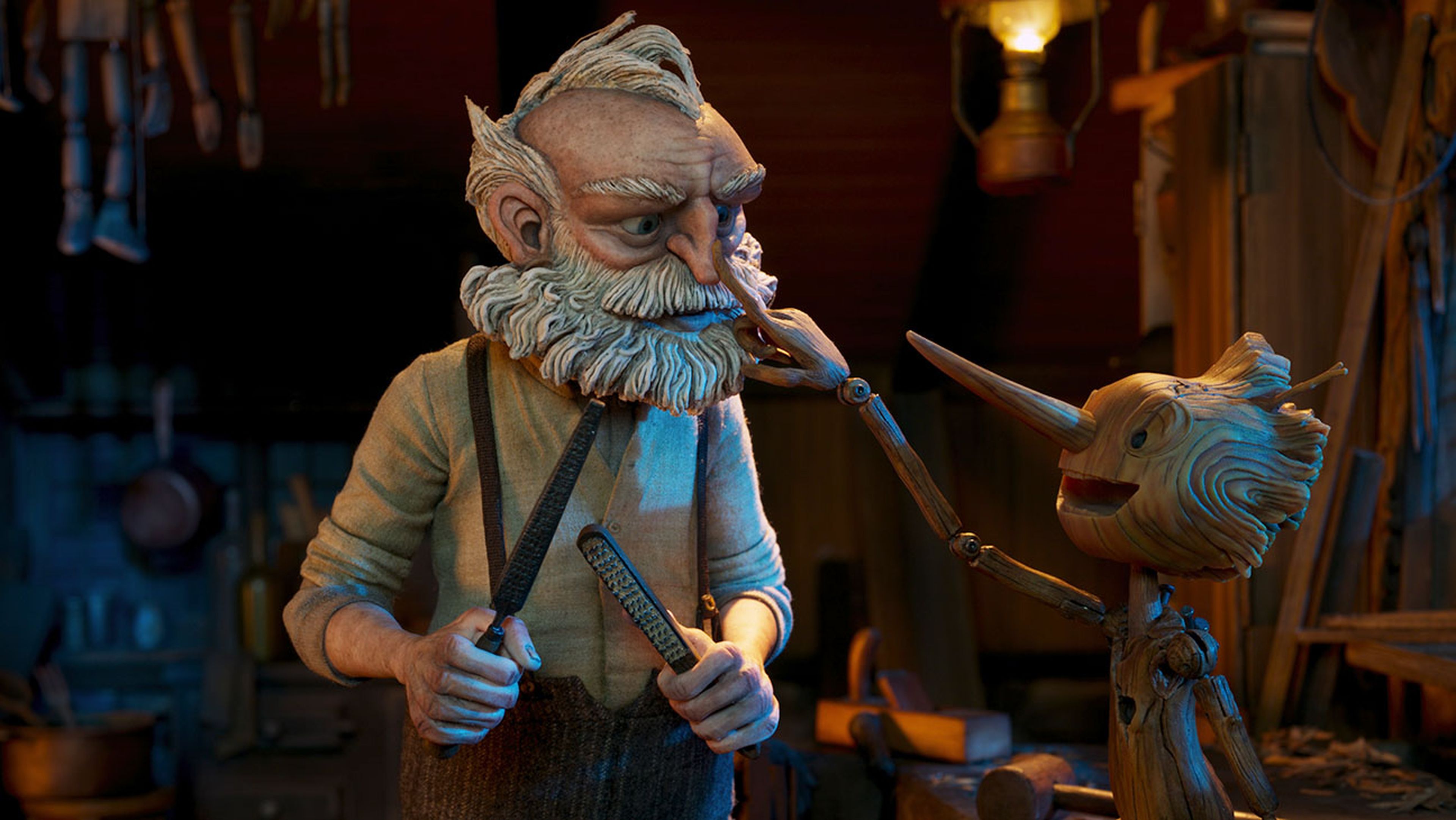 Pinocho de Guillermo del Toro Netflix