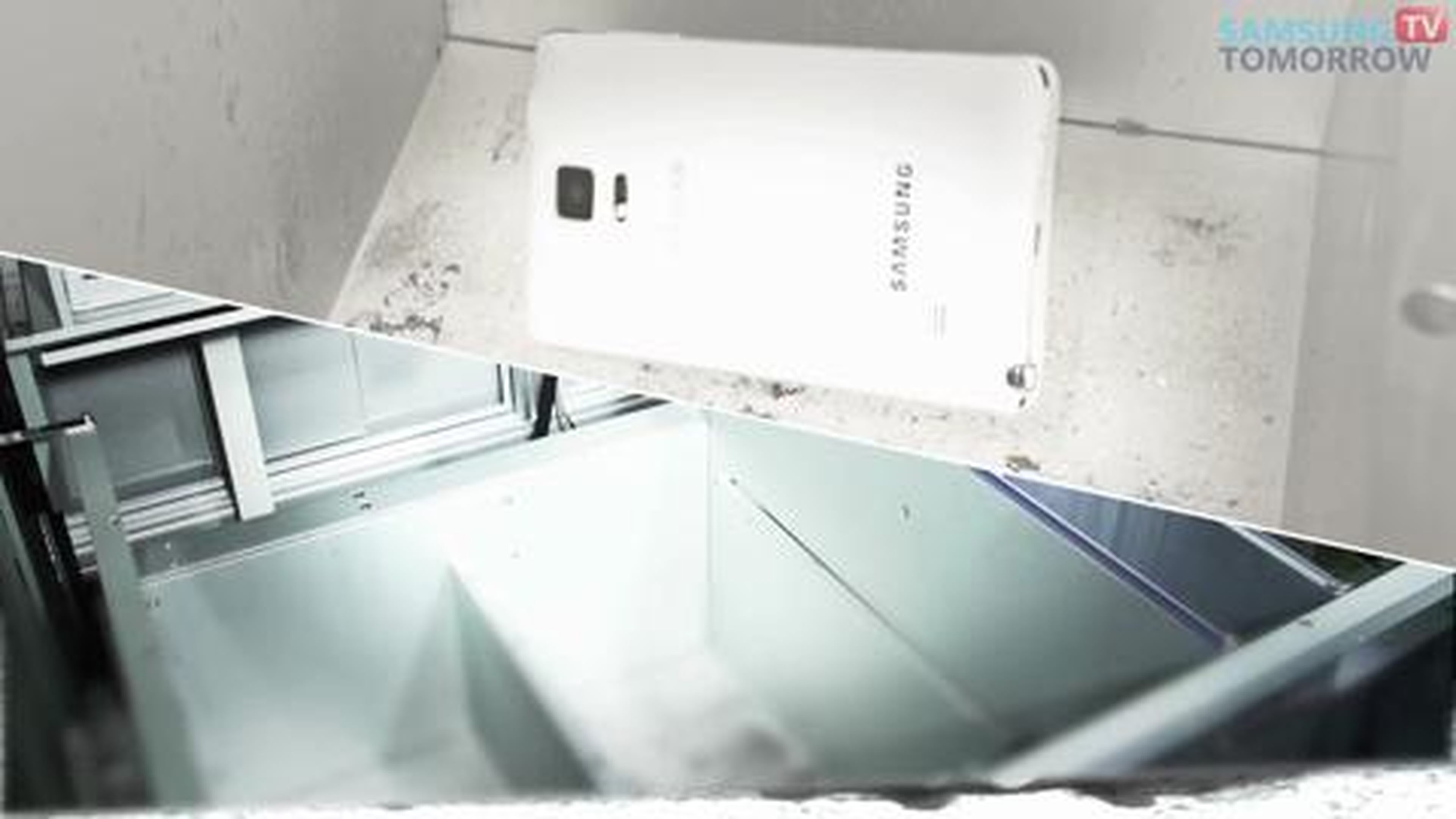 Samsung Galaxy Note 4 Test de Caida
