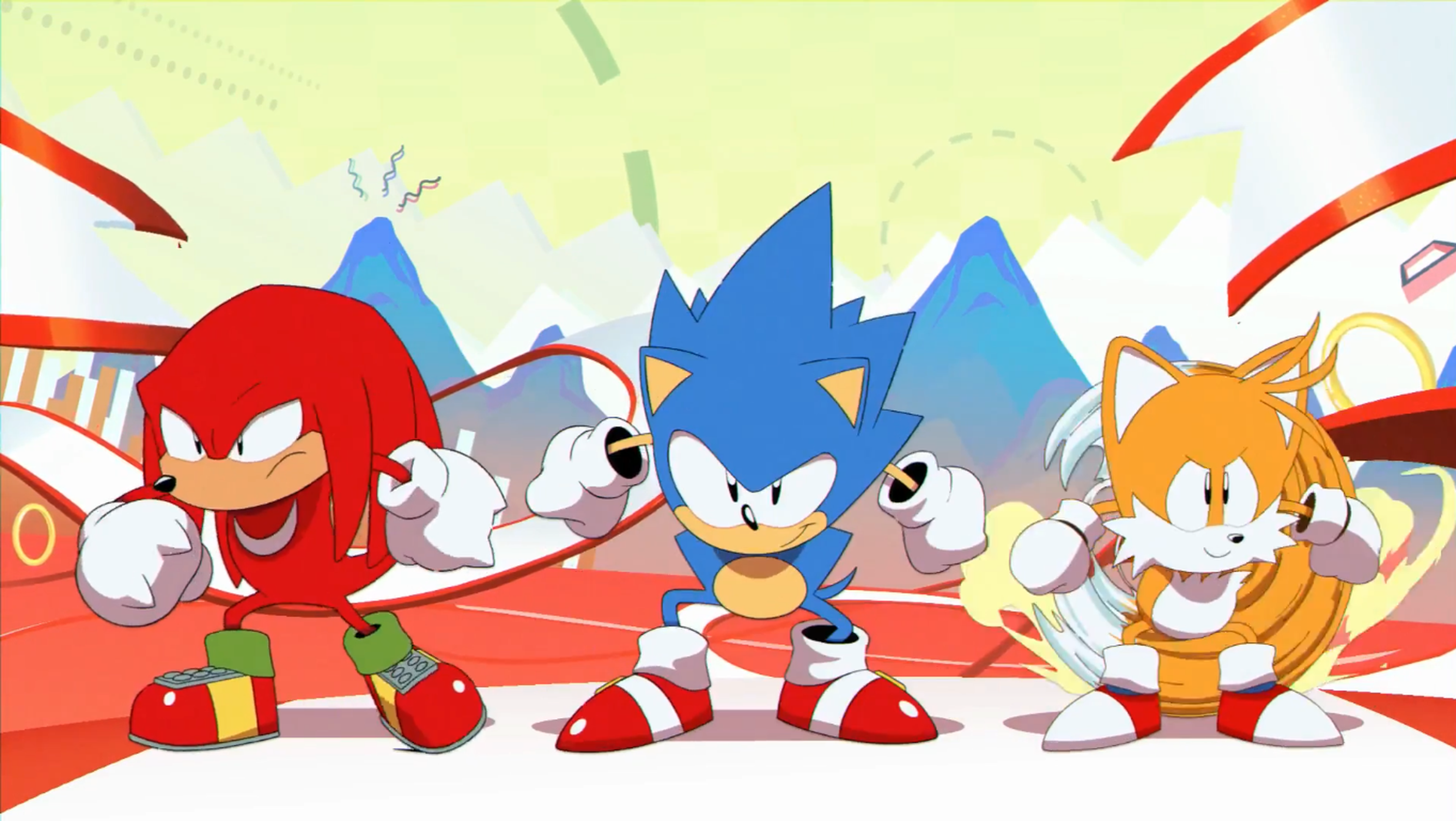Sonic Mania - Escena de introducción animada
