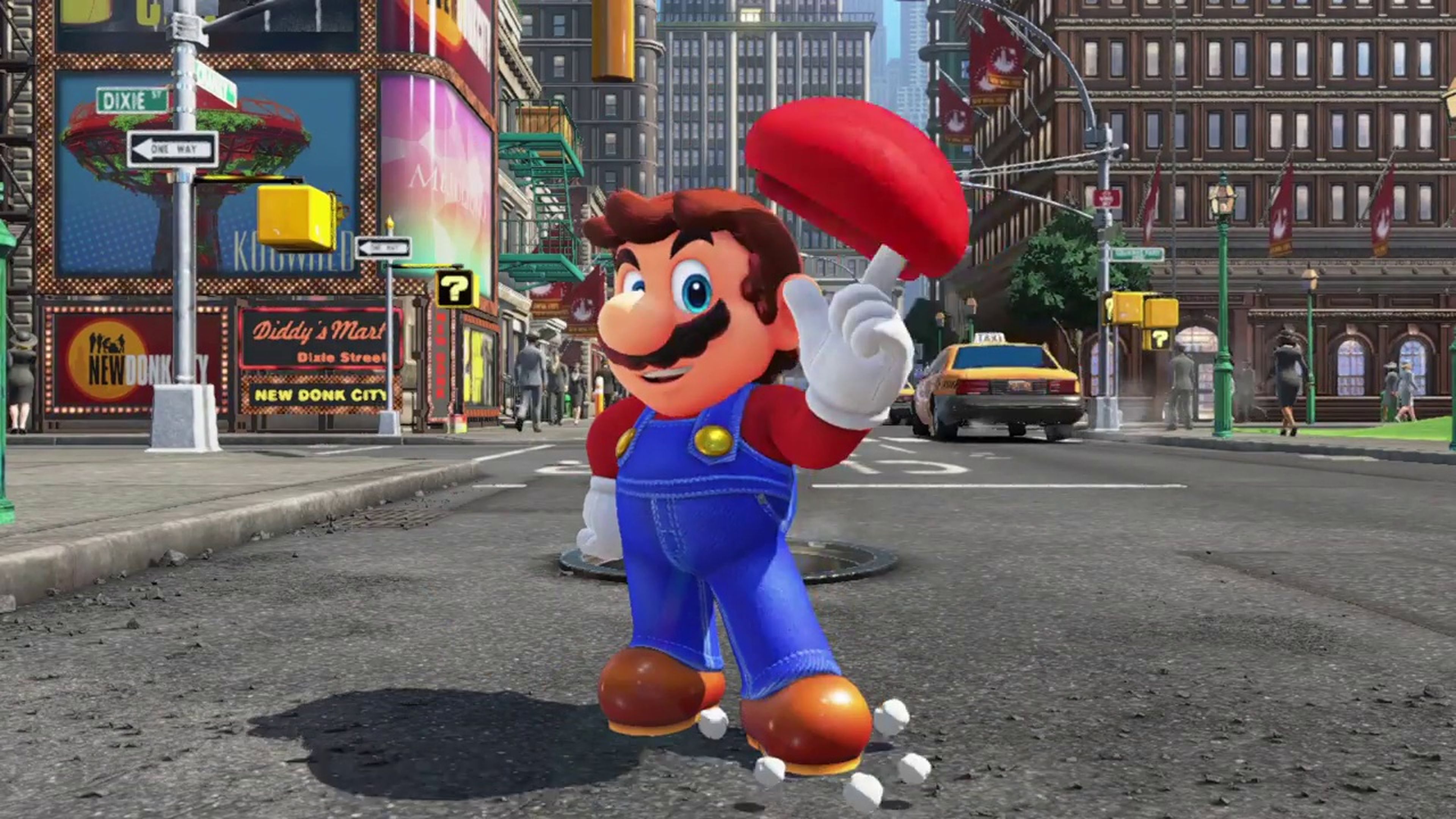 Super Mario Odyssey, this is the new Mario for Nintendo Switch