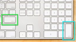 Teclas Enter y Return teclado Apple