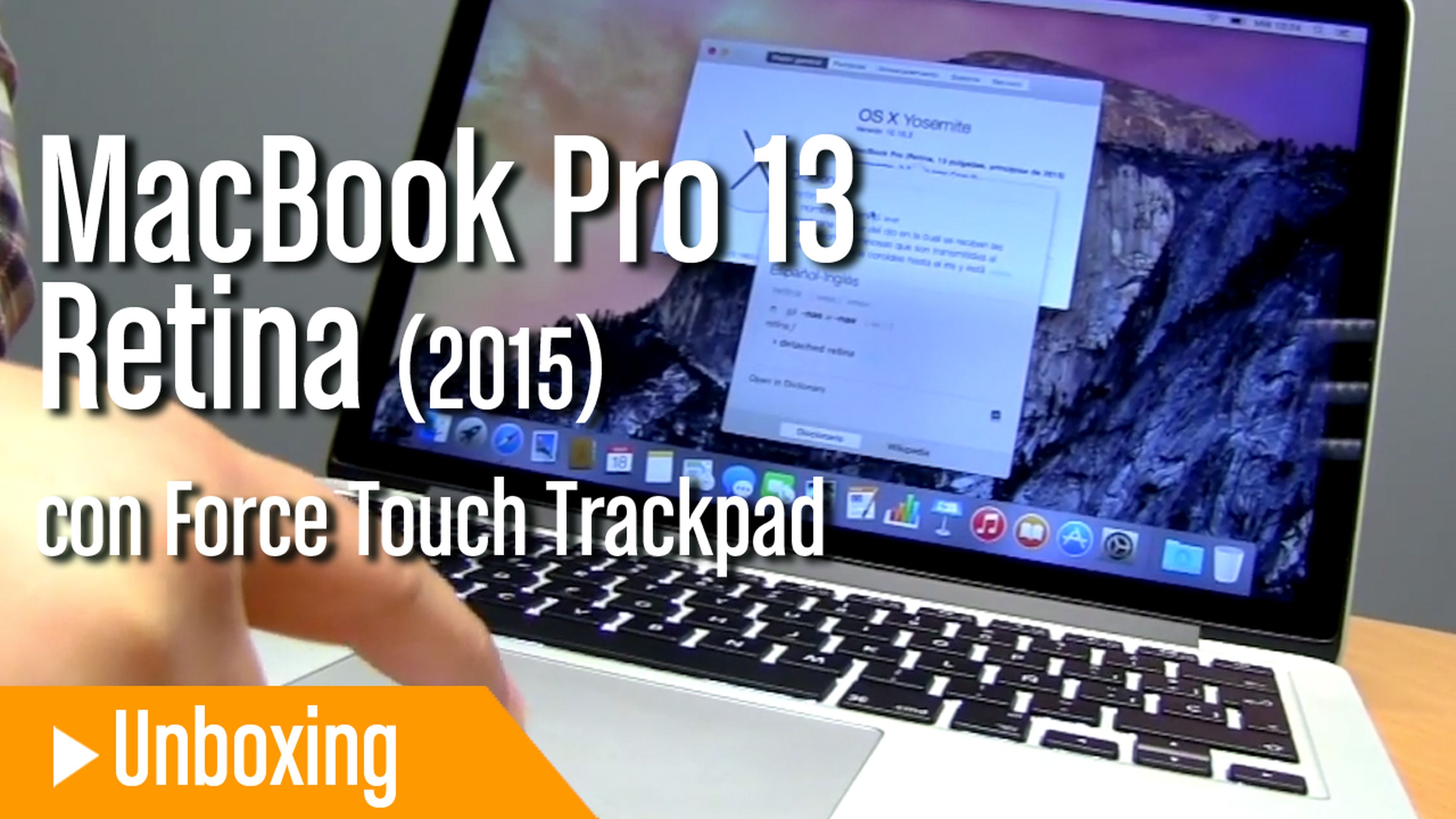 Unboxing MacBook Pro 13 Retina 2015