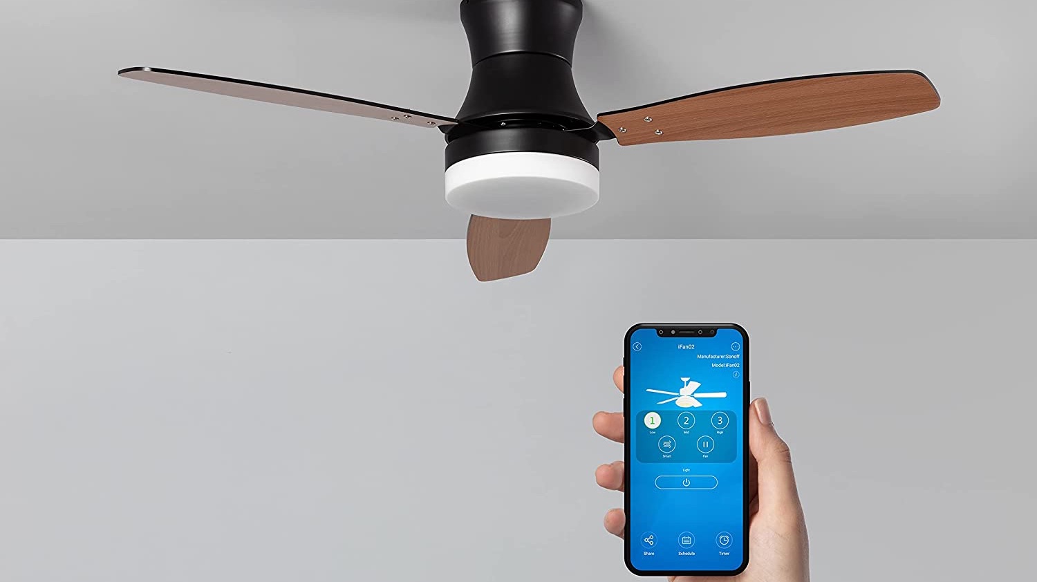 Ventilador de discount techo con alexa