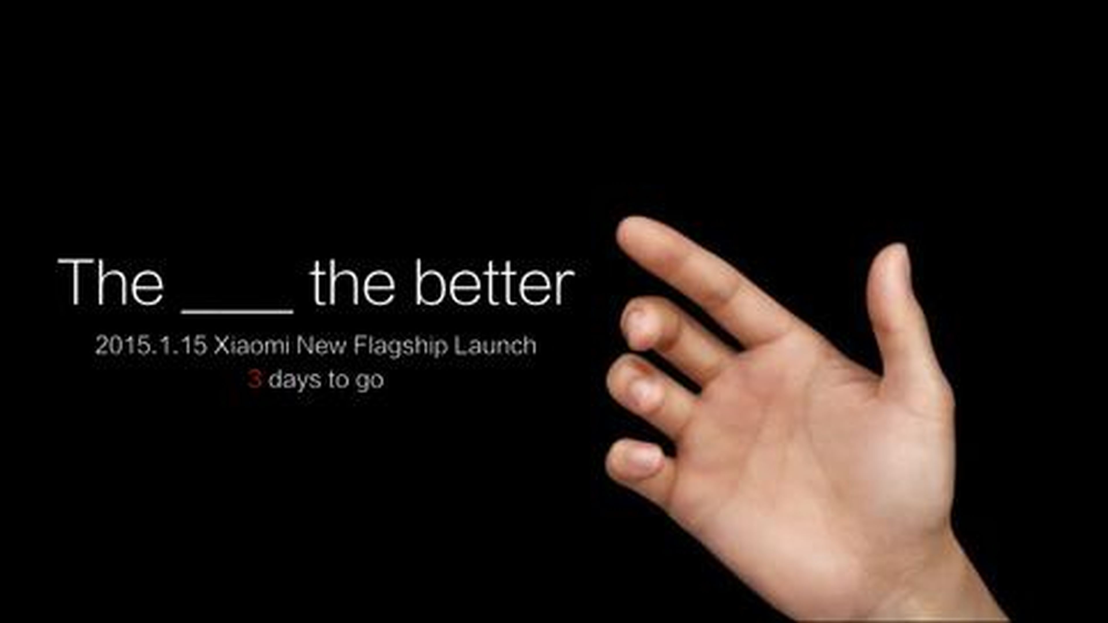 Xiaomi New Flagship Launch on 15, Jan. 2015- Guess what it is-