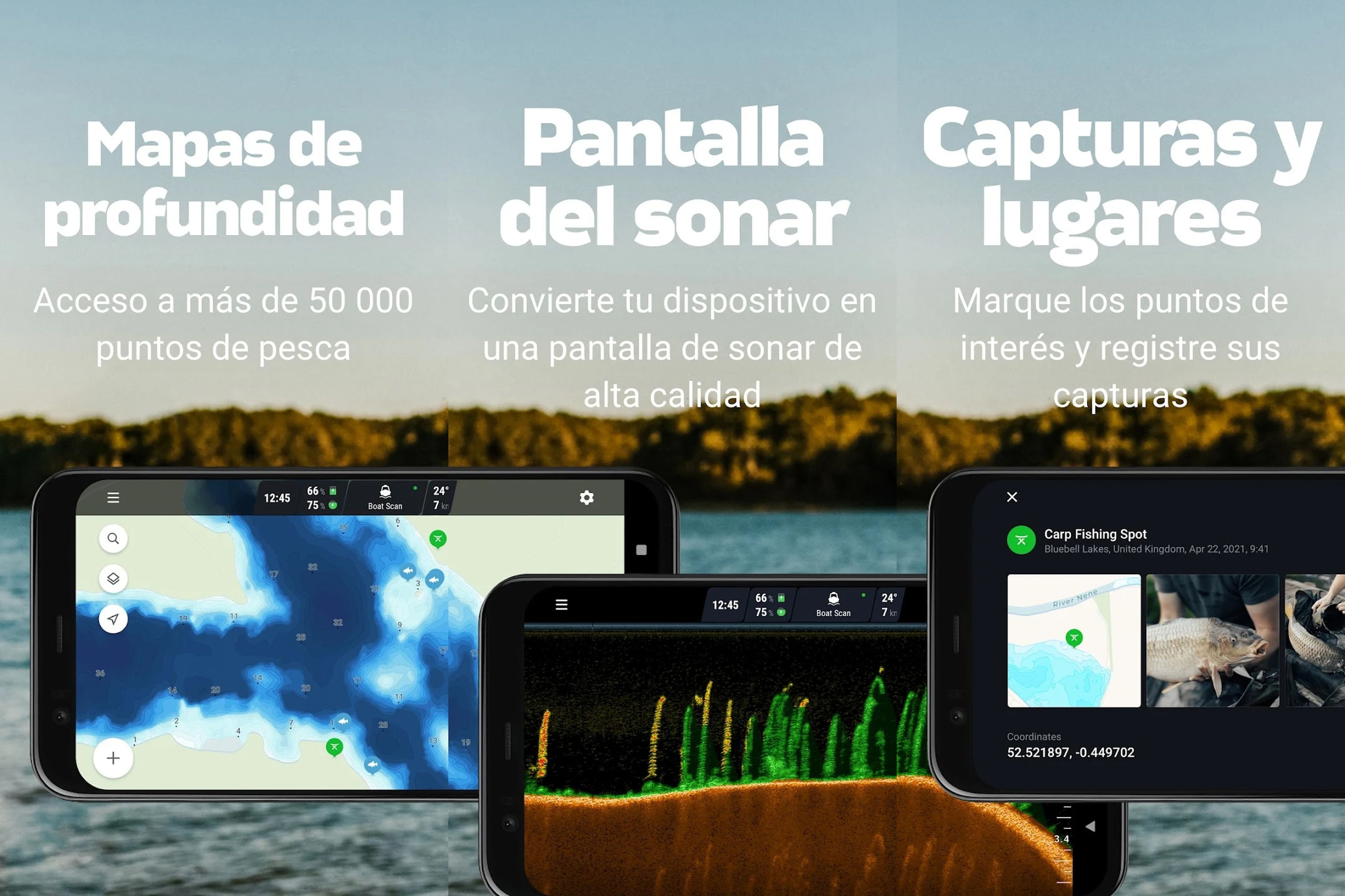 Las 7 mejores aplicaciones Android que tienes que instalar si sales a pescar regularmente