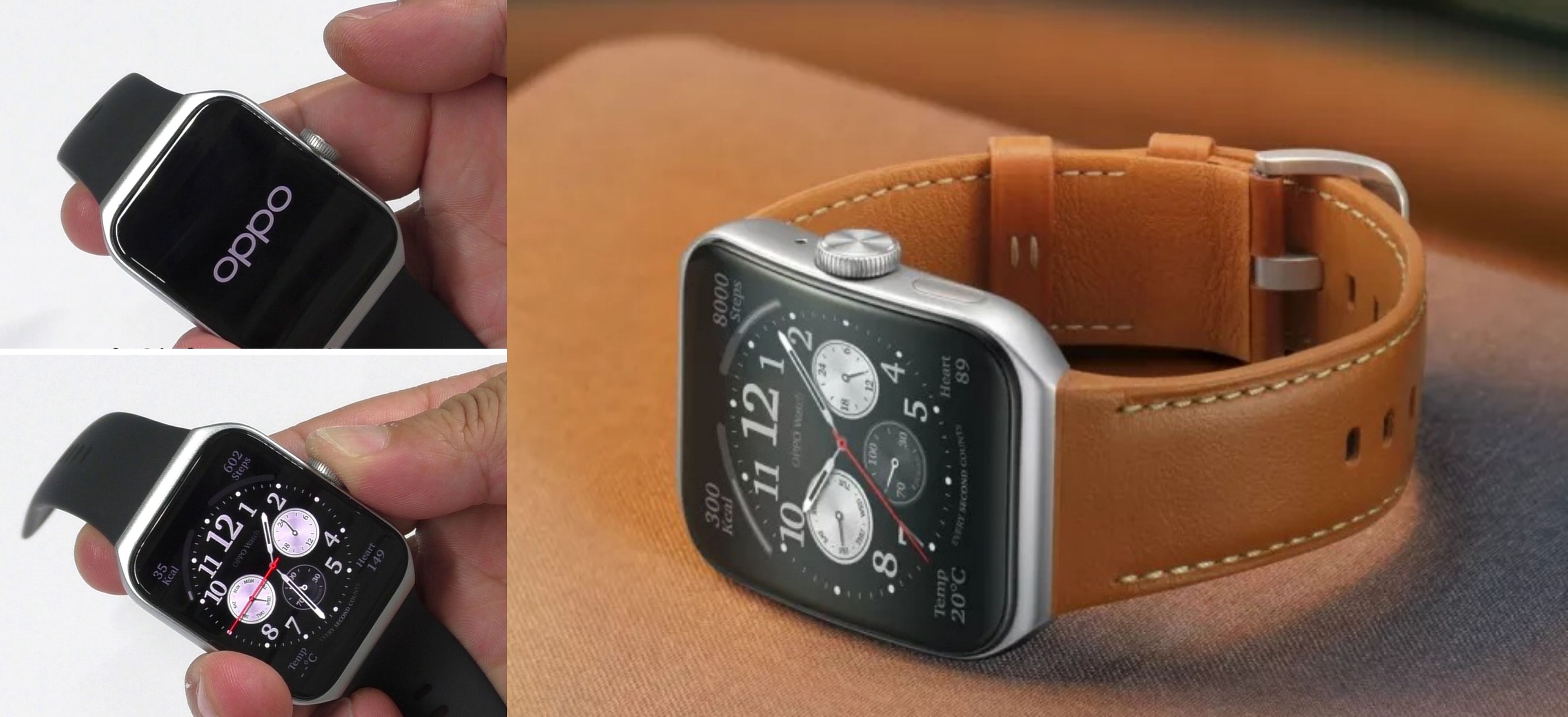 Filtrado el diseño del nuevo OPPO Watch 3 y se parece demasiado al Apple Watch